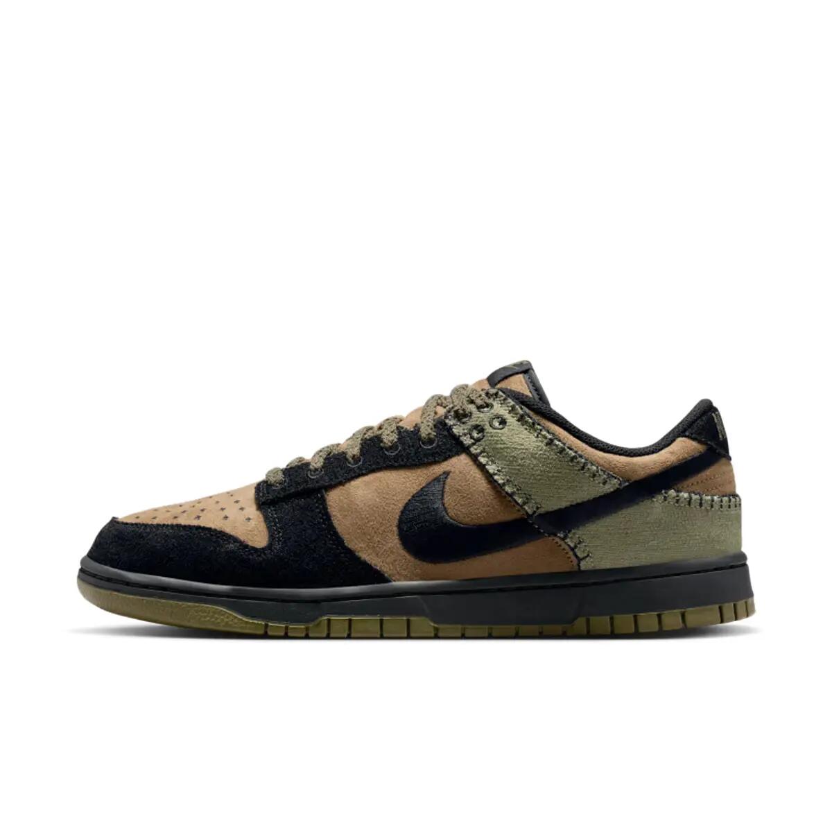 Nike Dunk Low Retro Camo Olive 3/6