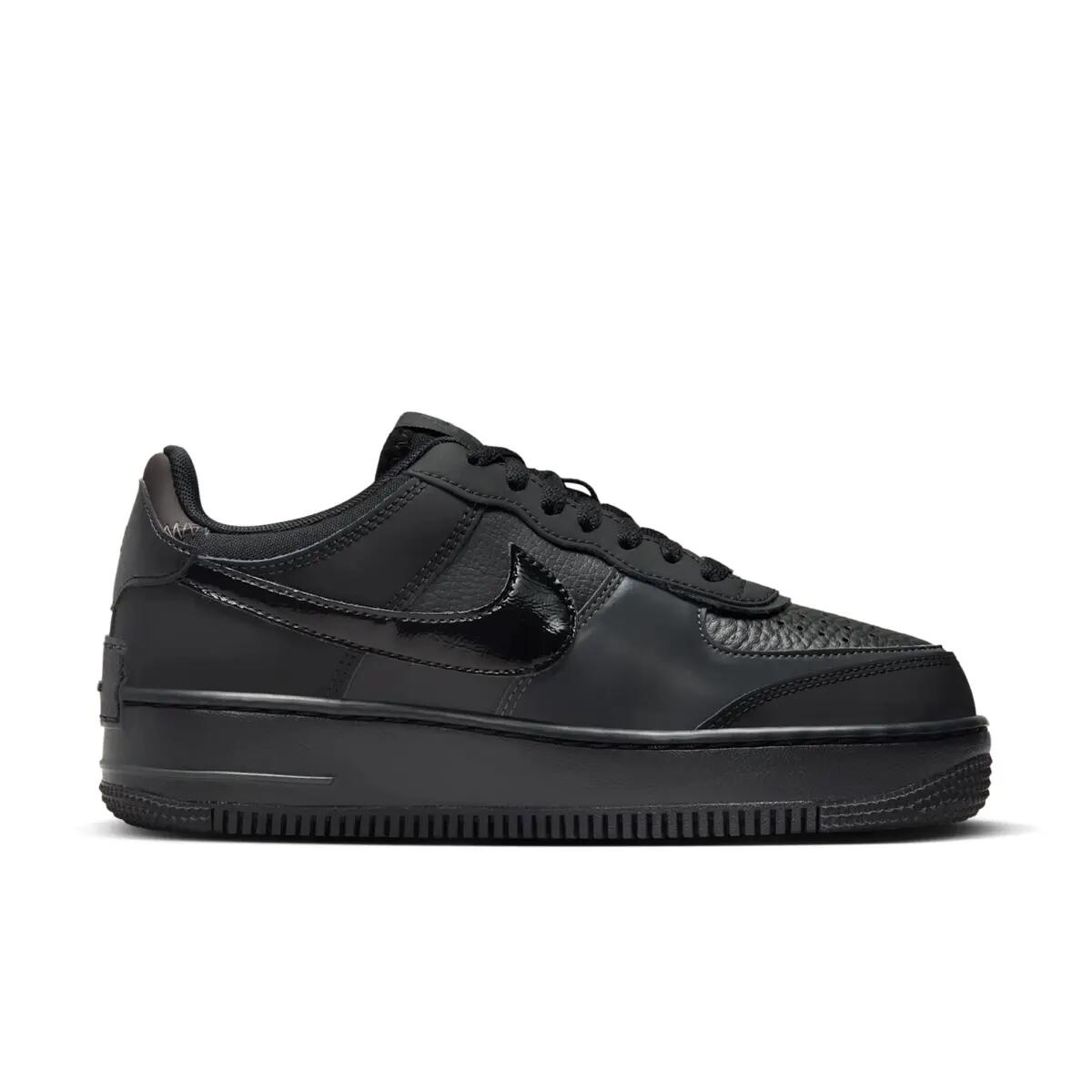 Nike Air Force 1 Low Shadow Triple Black (Women's) 4/6