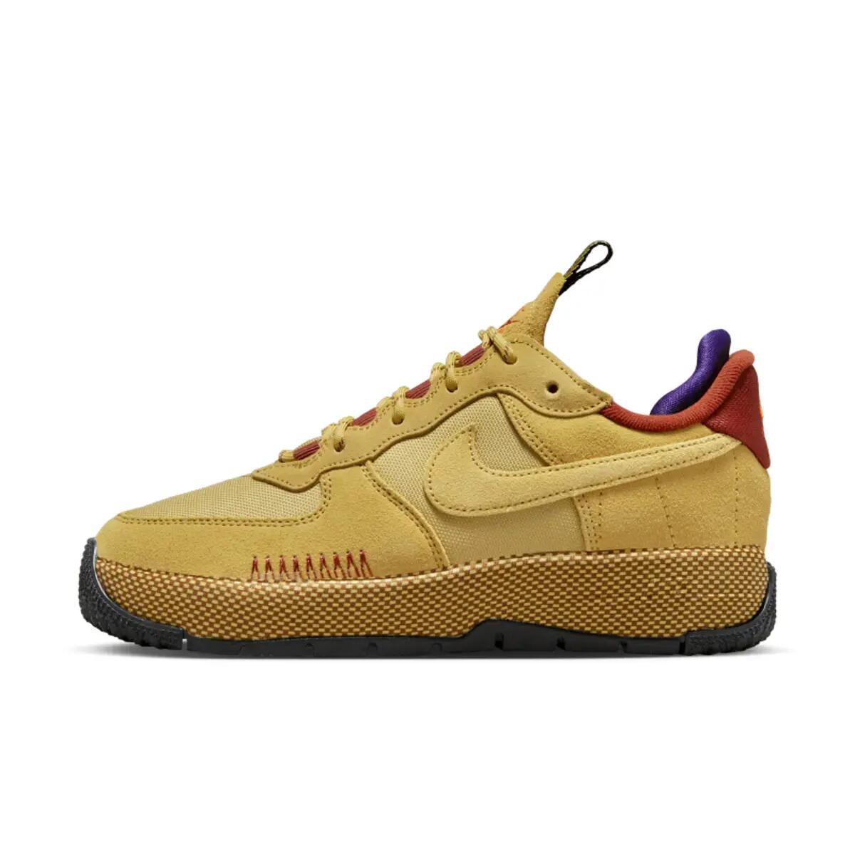 Nike Air Force 1 Wild Low Wheat Gold (Women's) 2/6