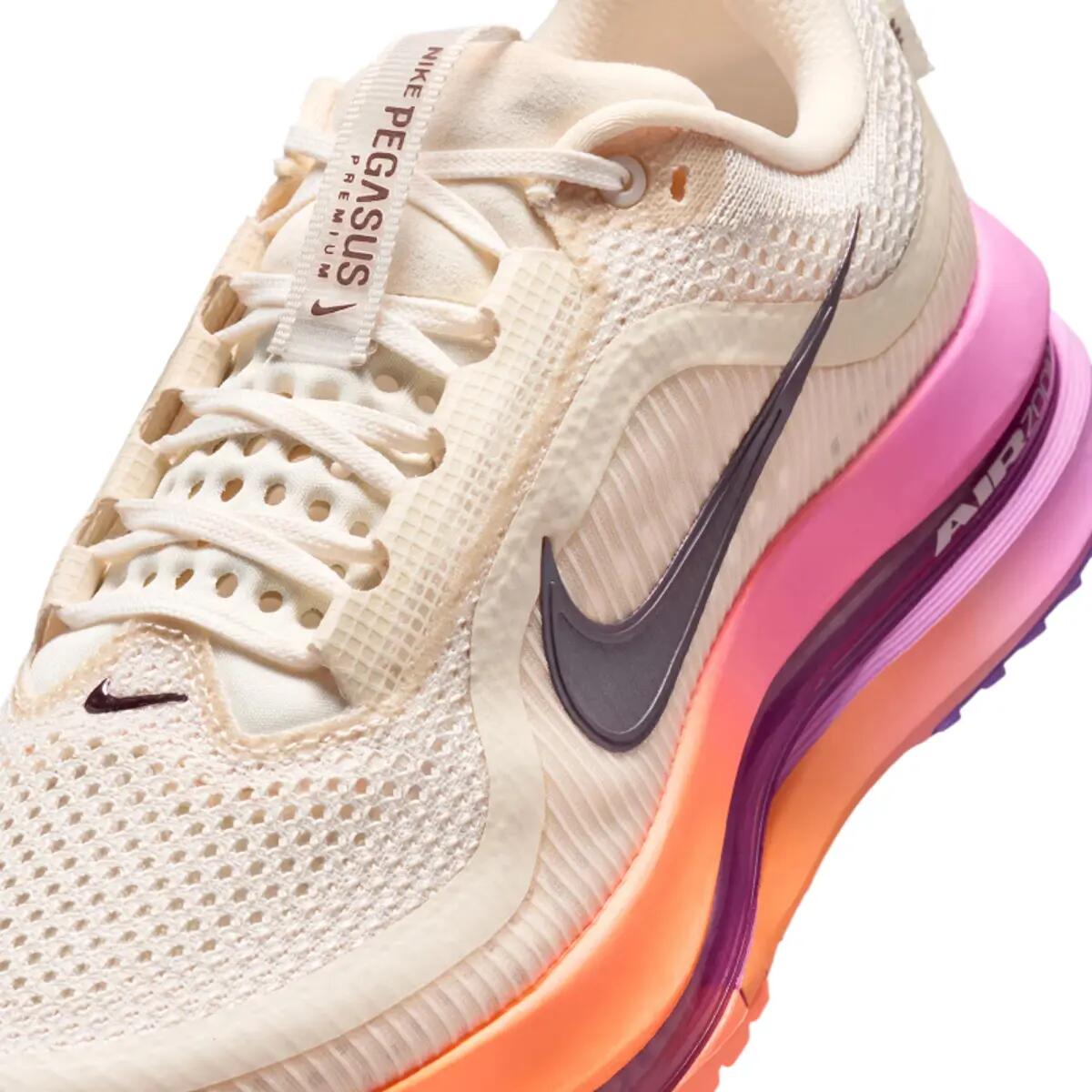 Nike Air Zoom Pegasus Premium Chalk Orange Pulse Light Magenta (Women's) 6/6