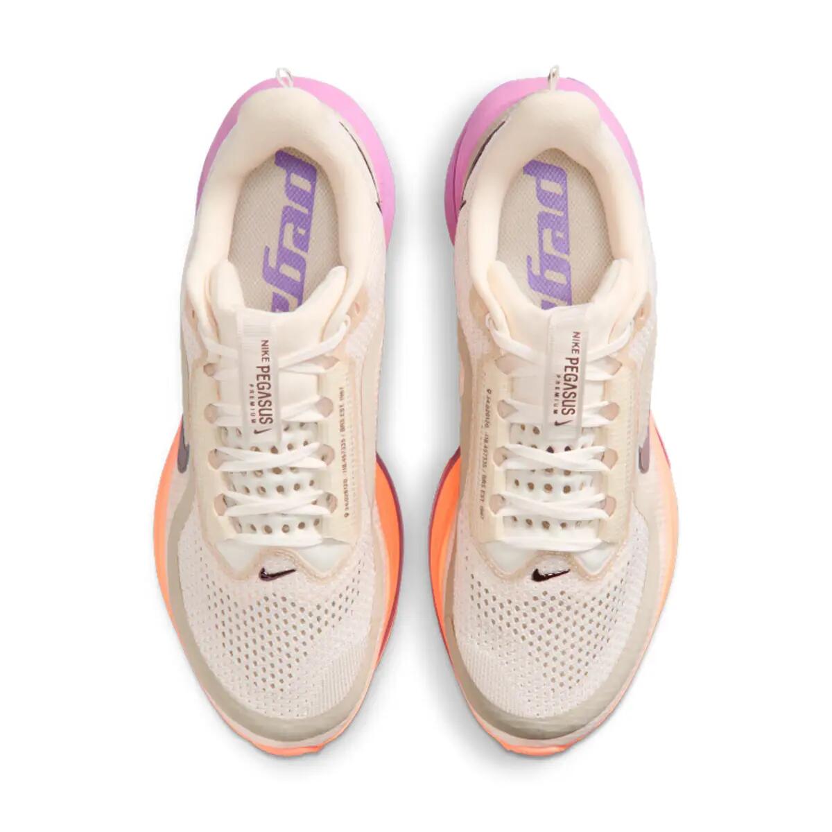 Nike Air Zoom Pegasus Premium Chalk Orange Pulse Light Magenta (Women's) 4/6