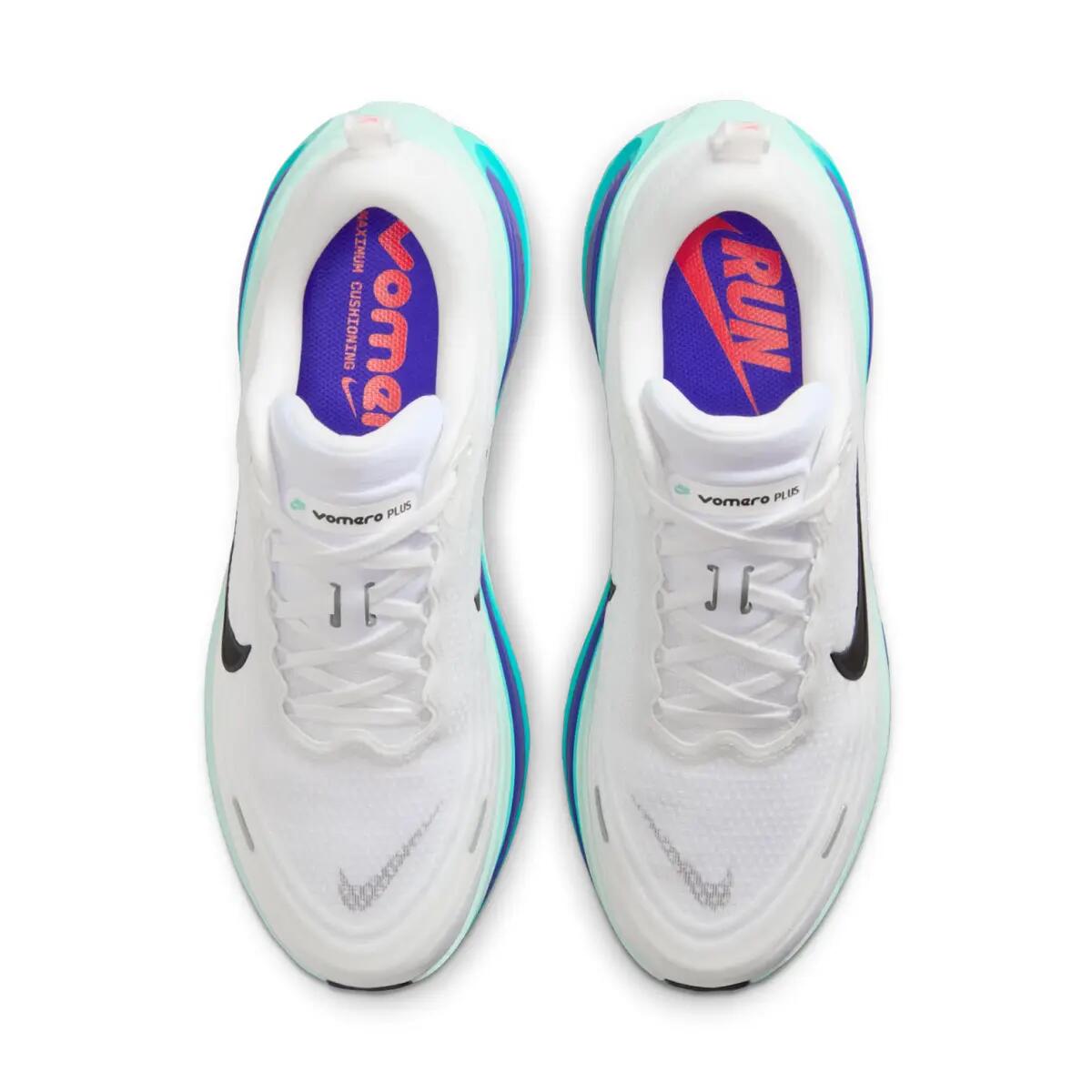 Nike Vomero Plus White Bright Concord Hyper Turquoise 5/6
