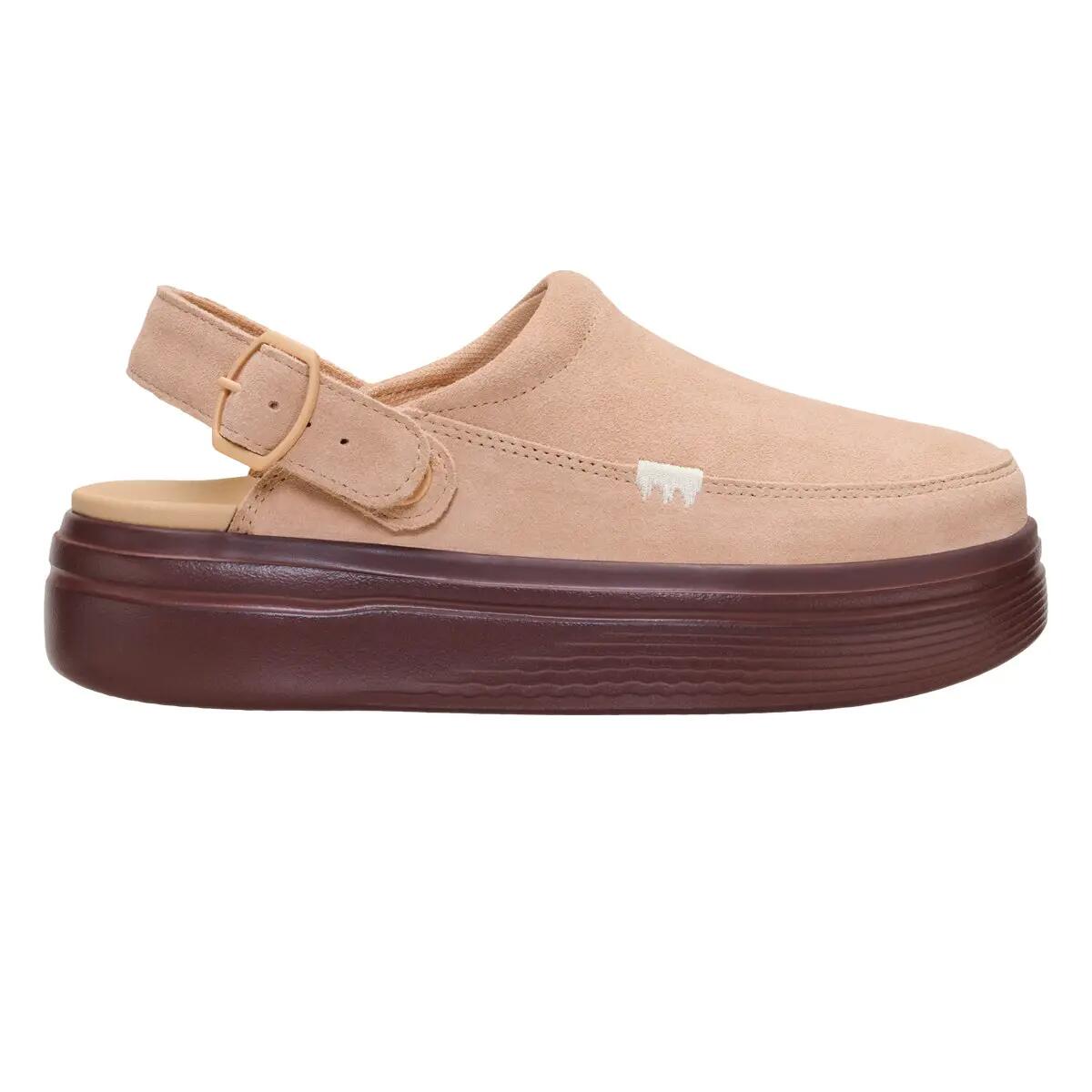 Zuecos Mujer - Ligeros, correa ajustable - Austin Lift - Beige 3/5