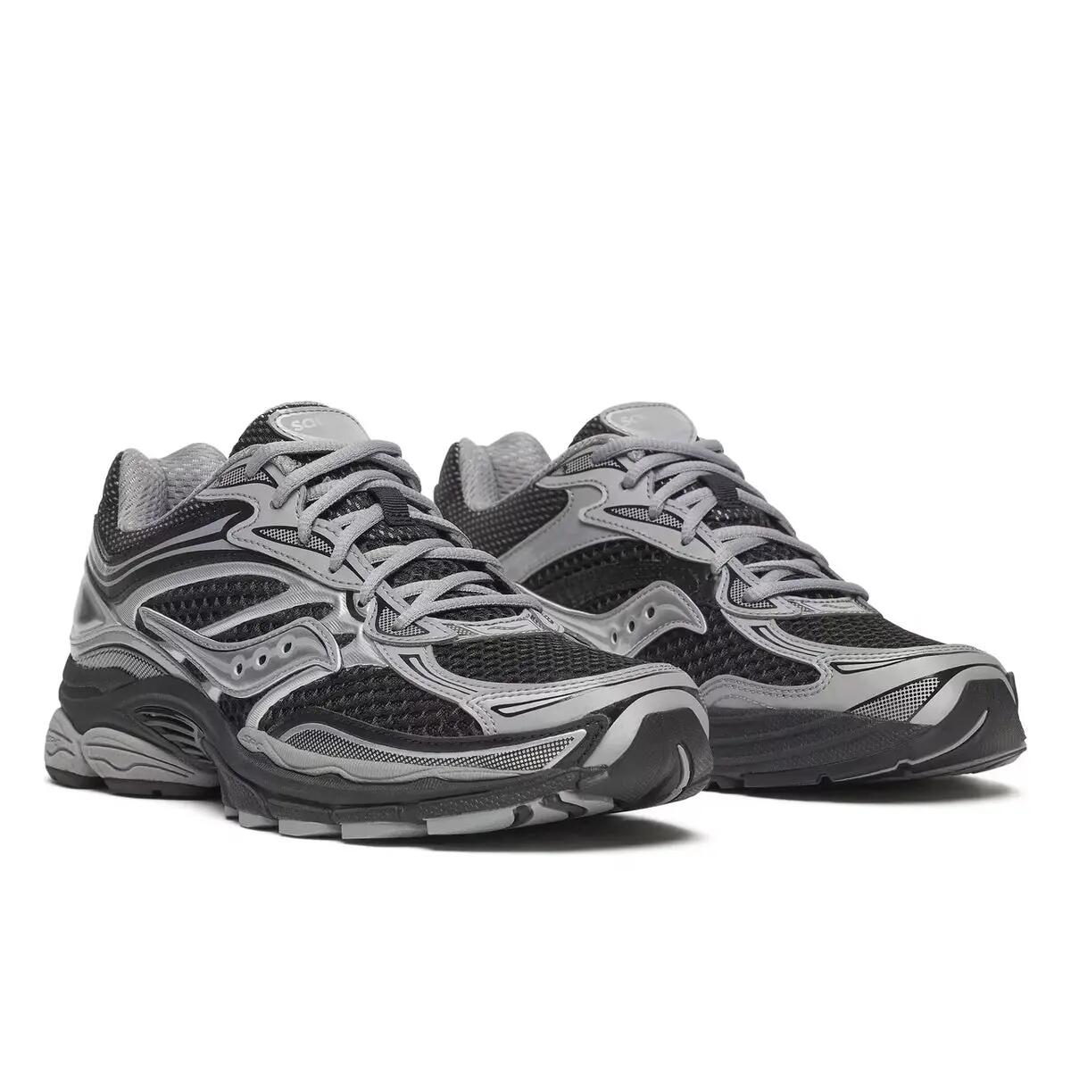 Saucony ProGrid Omni 9 Black Silver Grey 5/6