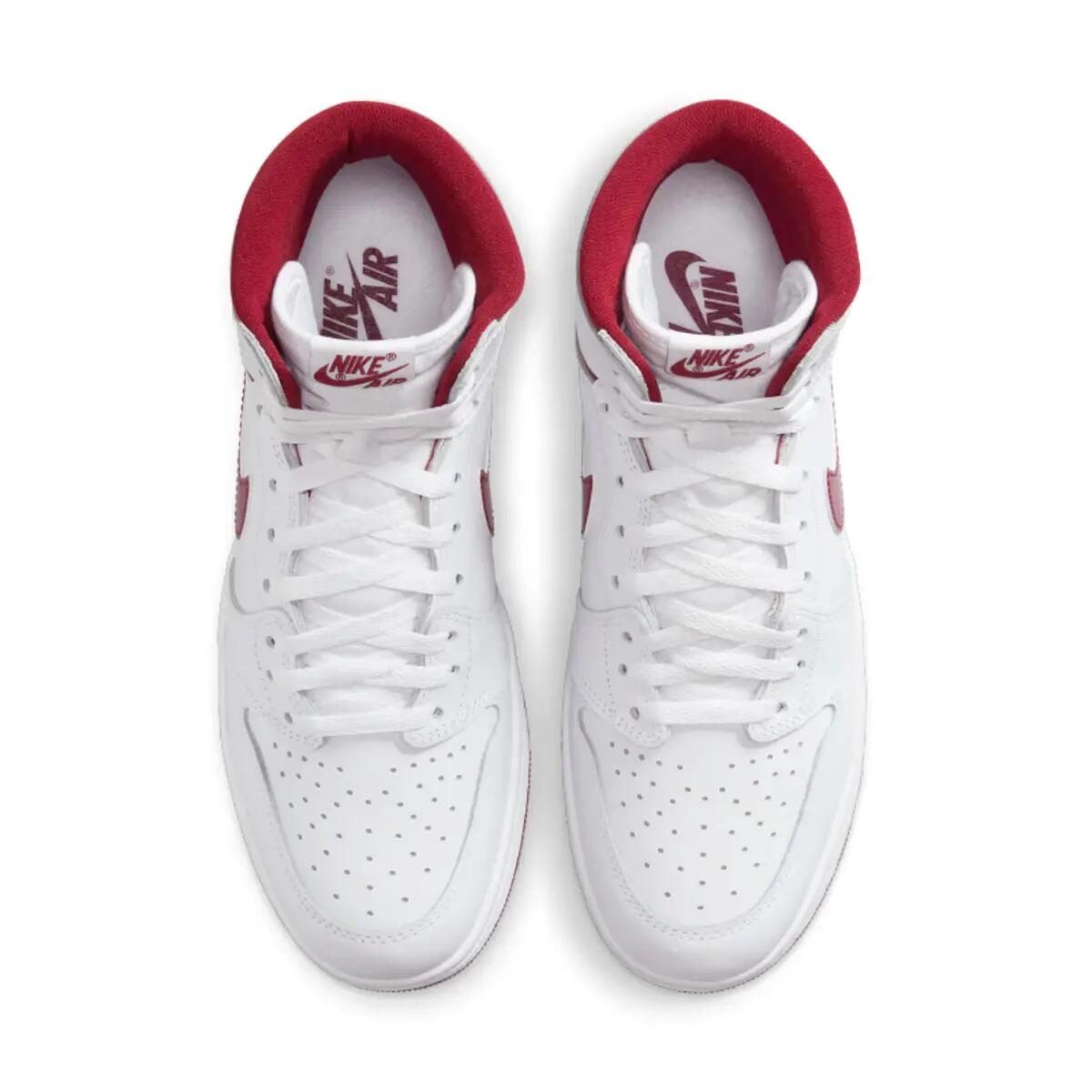 Buty Nike Air Jordan 1 High ''85 Burgundowa Metaliczna 4/6