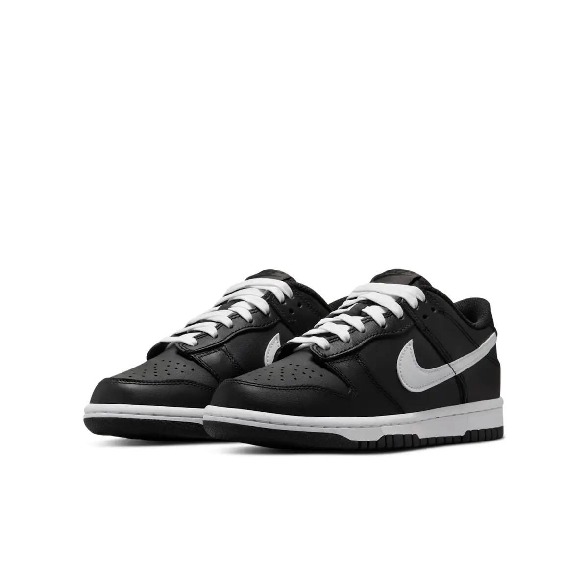 Nike Dunk Low Black White (2022) (GS) 2/6