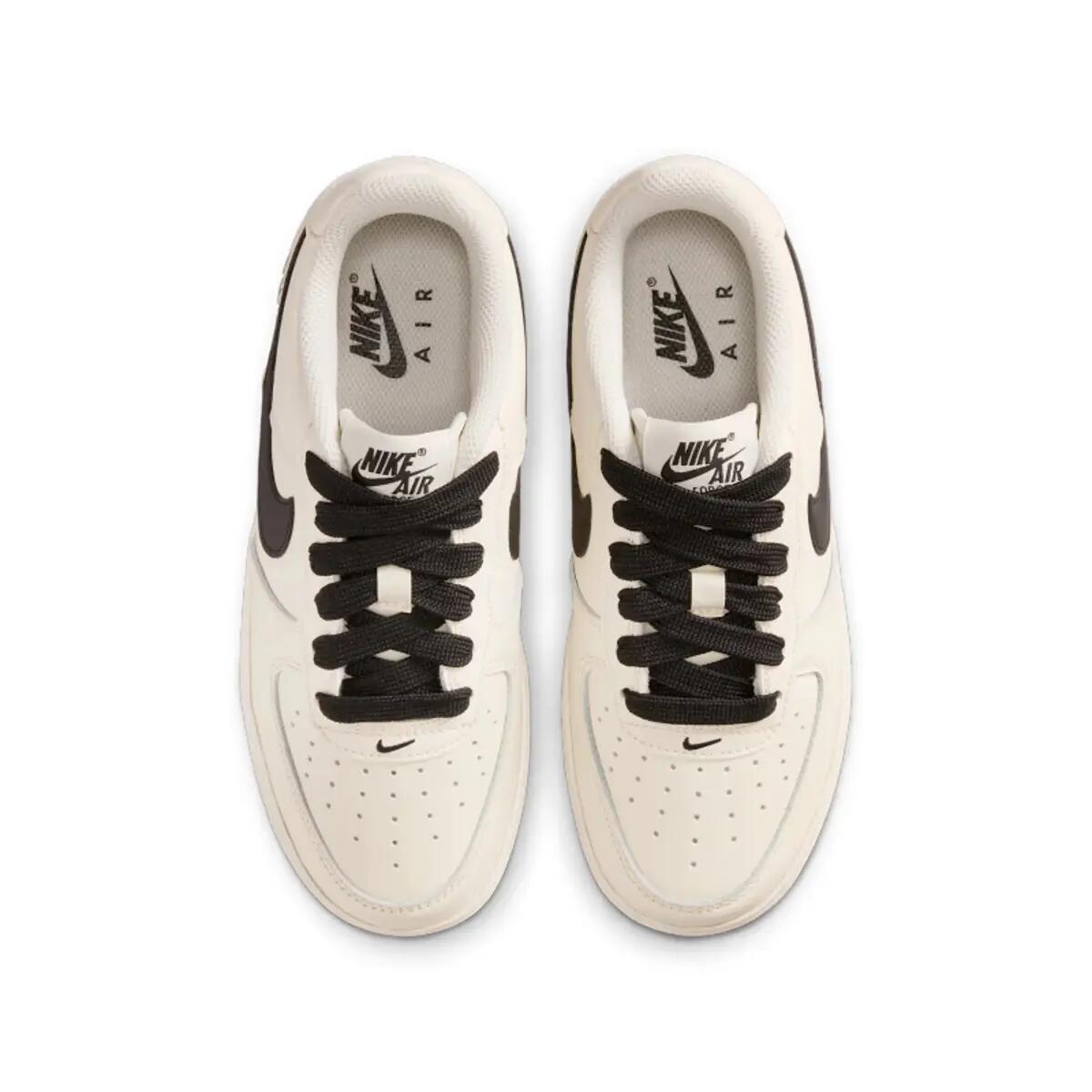 Nike Air Force 1 Low Lv8 Soft Pearl Gum Black (GS) 4/6
