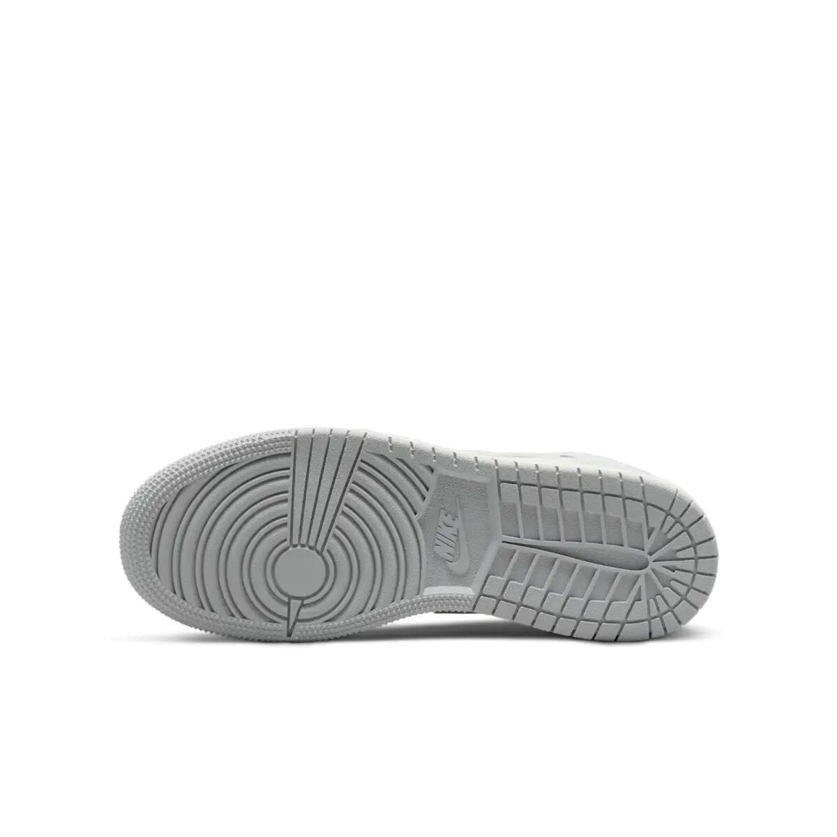Jordan 1 Mid SE Craft Inside Out White Grey (GS) 3/6