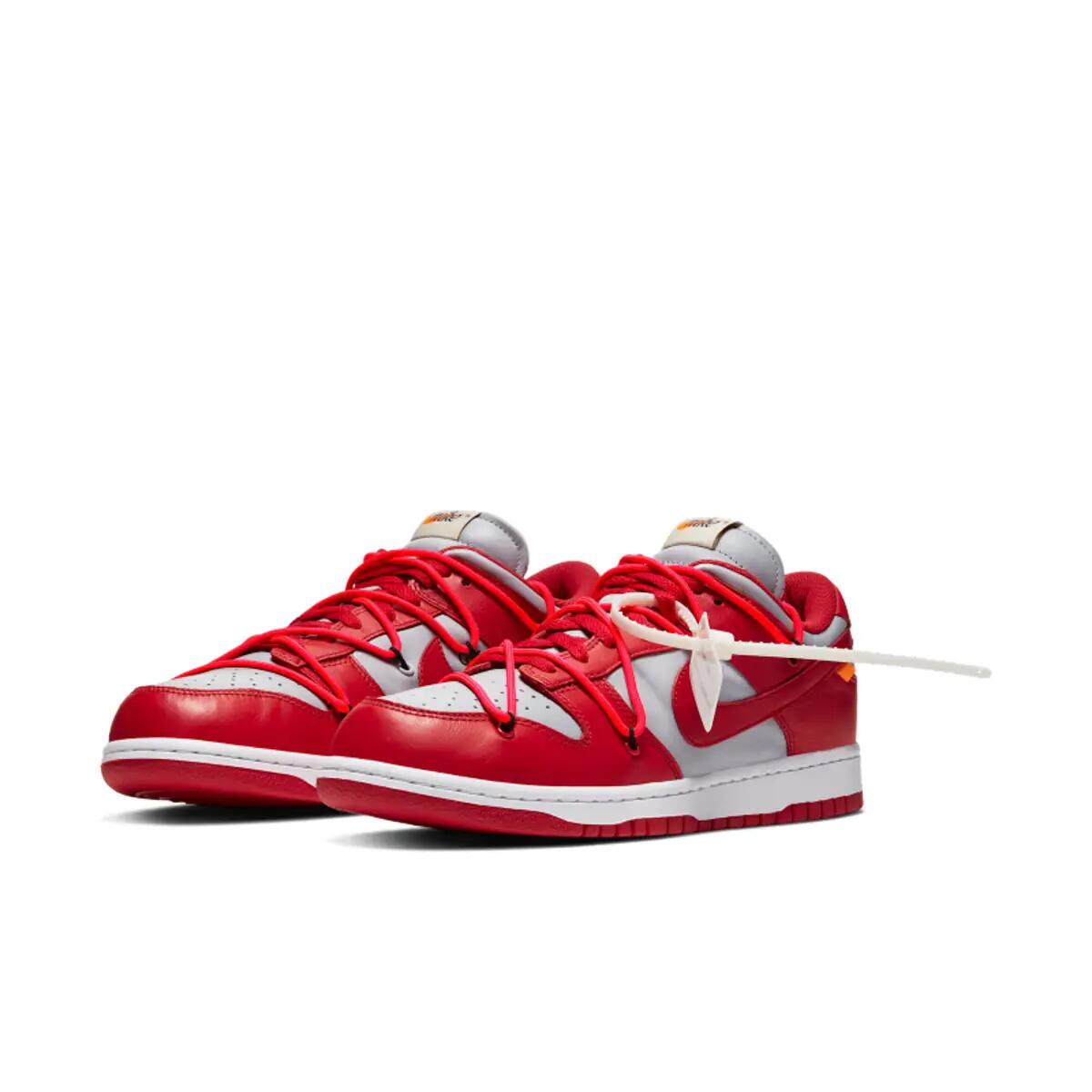 Nike Dunk Low Off White University Red 4/6