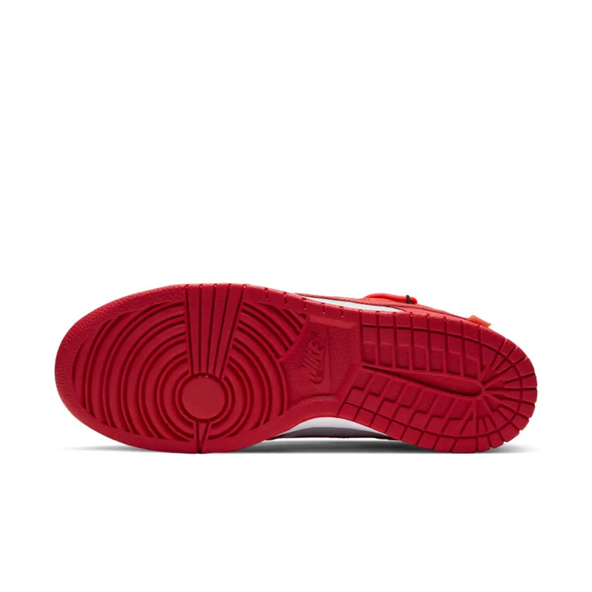 Nike Dunk Low Off White University Red 3/6