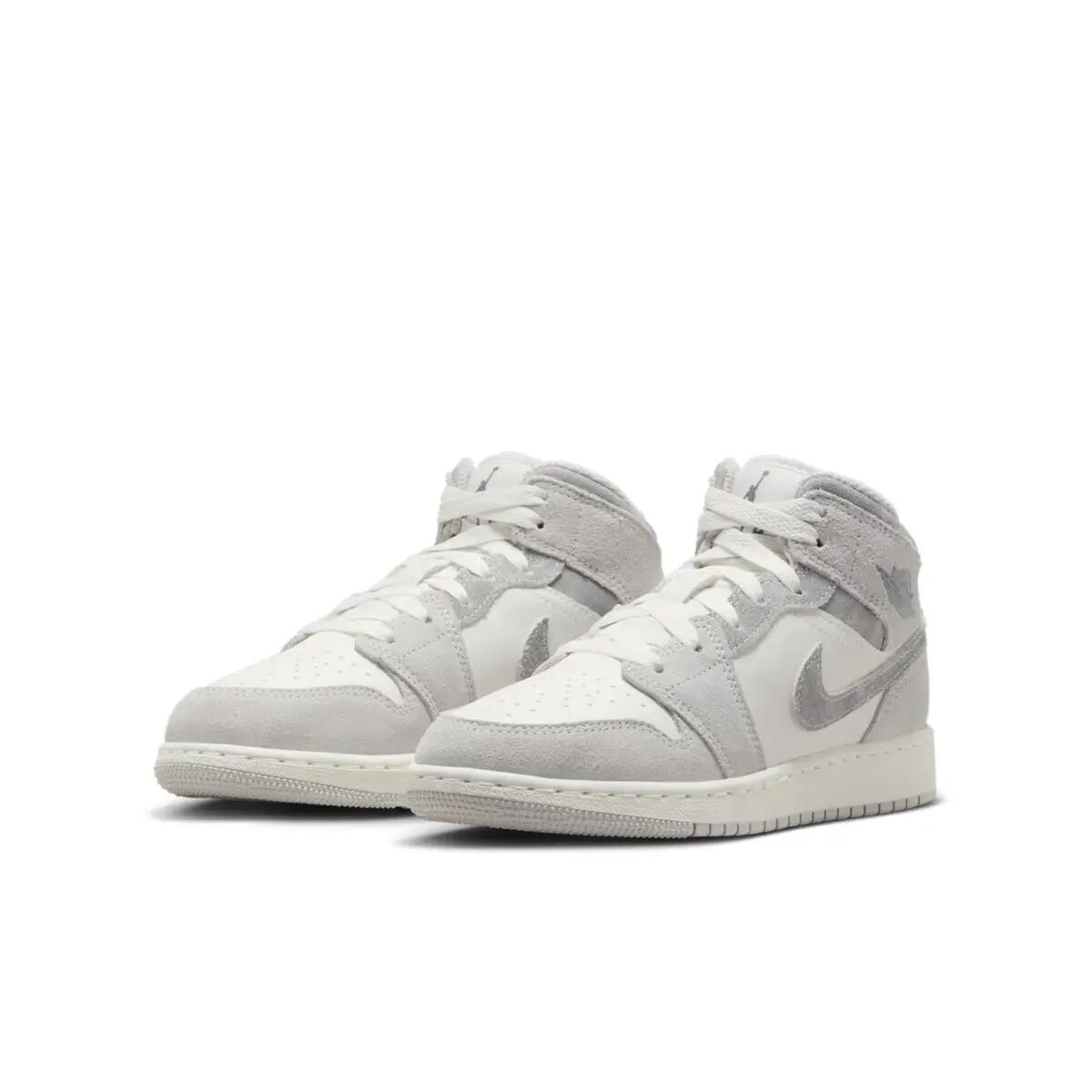 Jordan 1 Mid SE Neutral Grey Sail (GS) 2/6