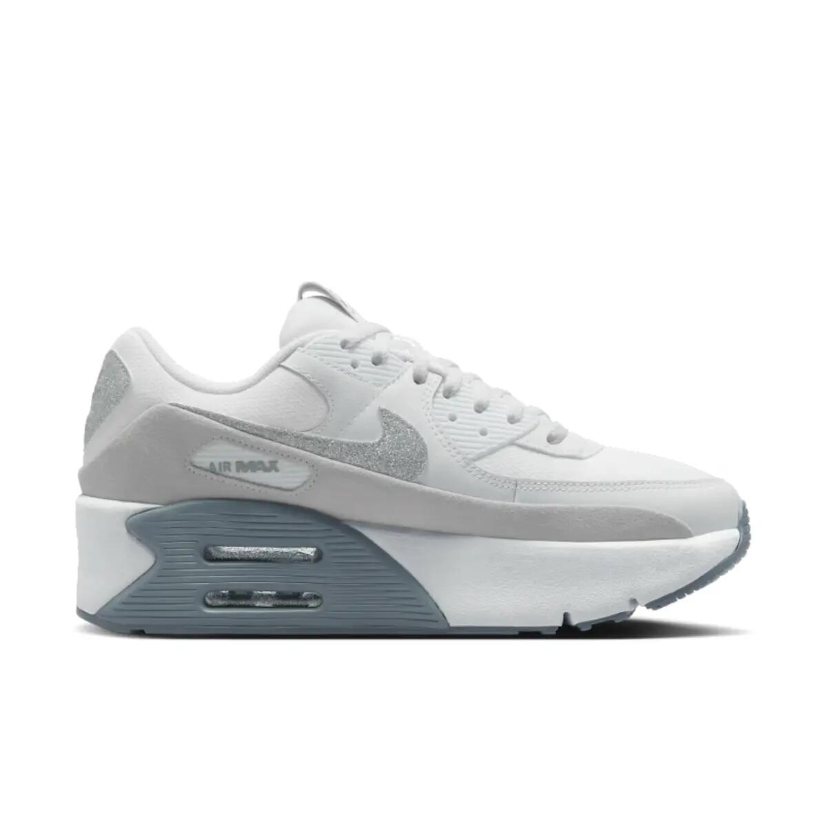 Nike Air Max 90 LV8 White Photon Dust Multi-Color (Women's) 3/6