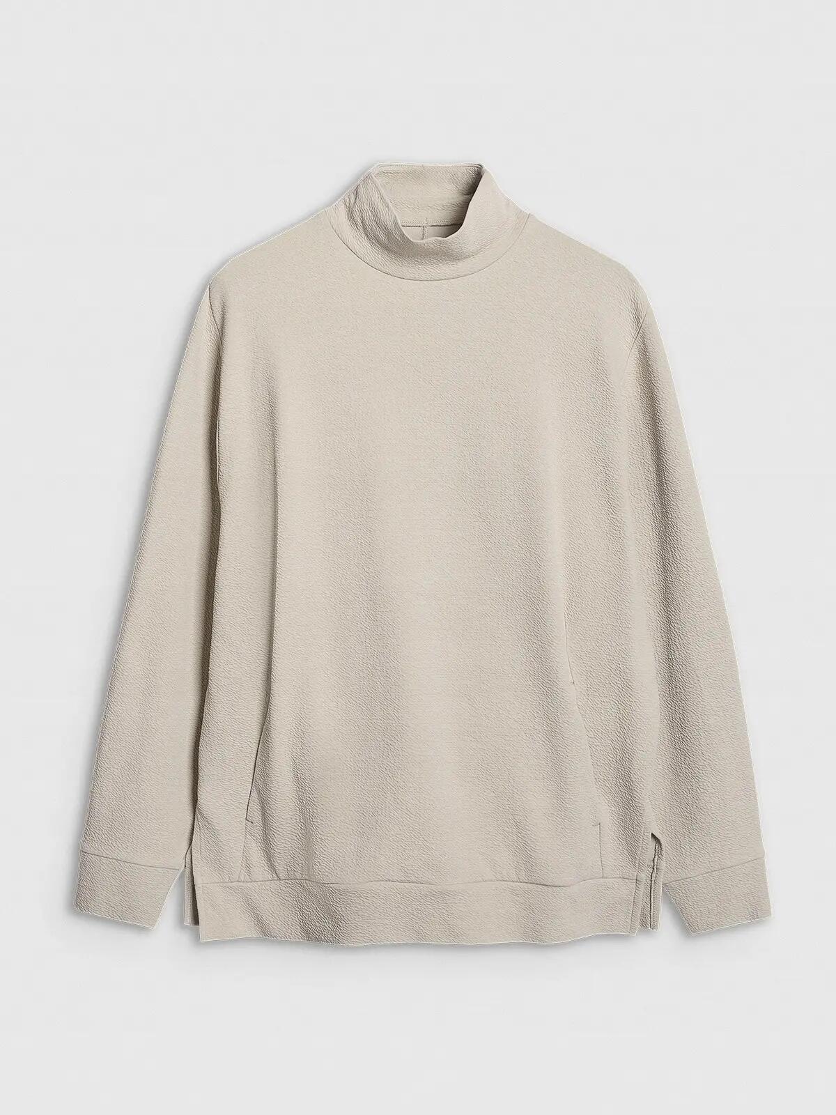 BLUZA DAMSKA DRESOWA 4F TRENINGOWA DO JOGI TFSWF589  KOLOR BEŻOWY 9/12
