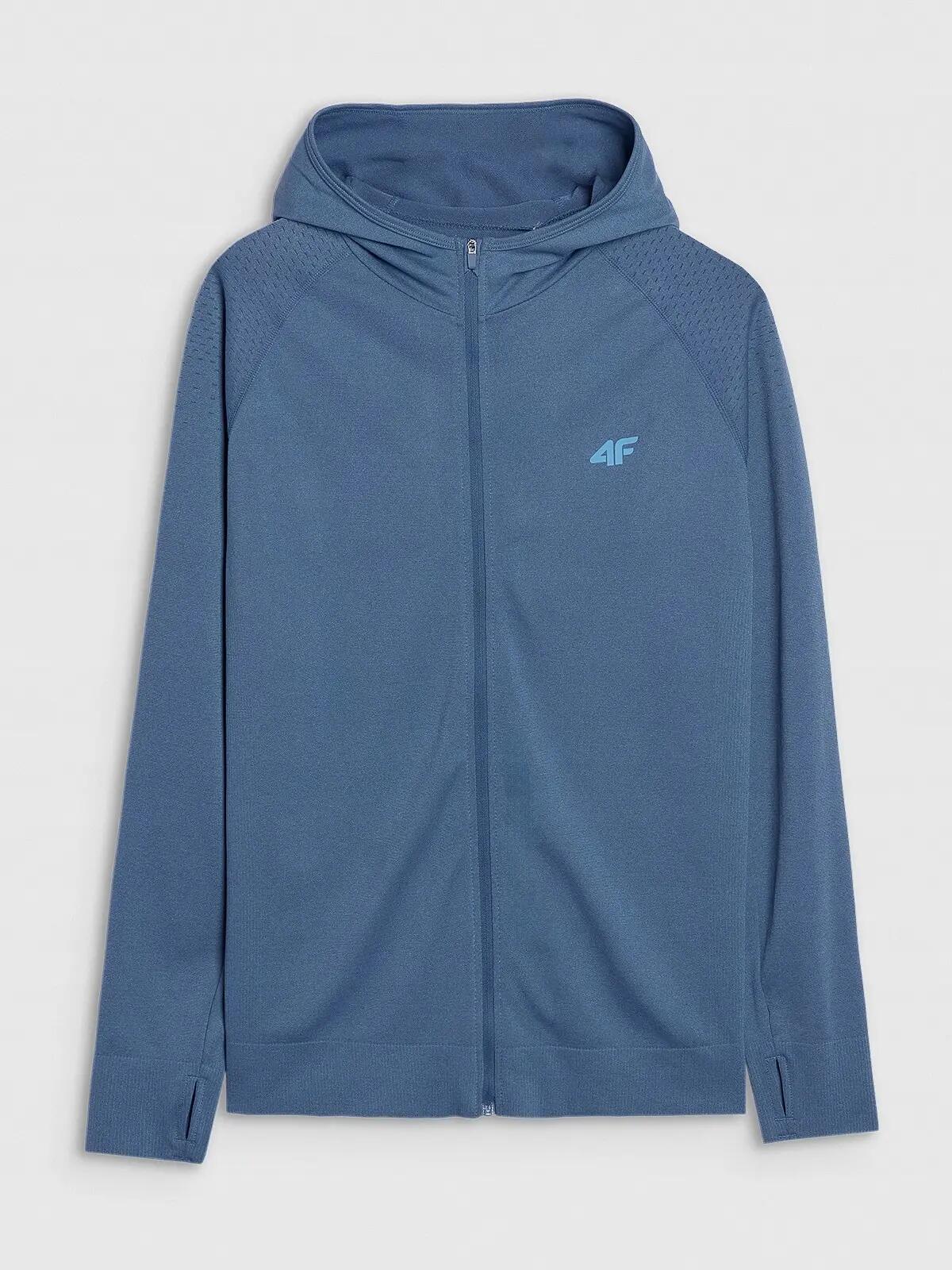 BLUZA MĘSKA 4F TRENINGOWA SZYBKOSCHNĄCA DO BIEGANIA KOLOR WIELOKOLOROWY 8/10
