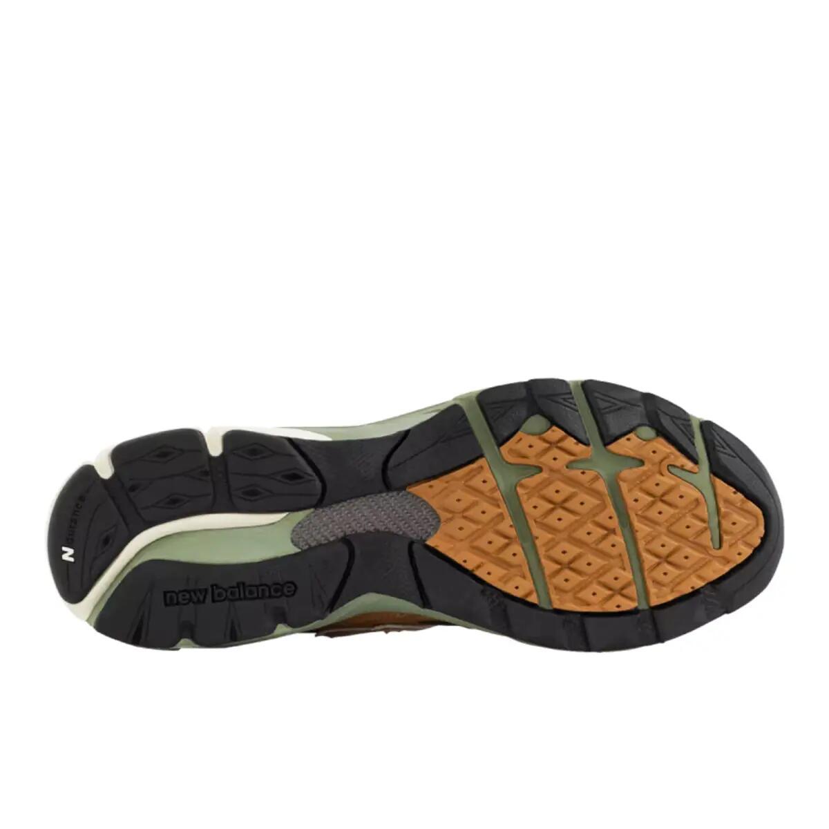 New Balance 990v3 MiUSA Tan Green 5/6