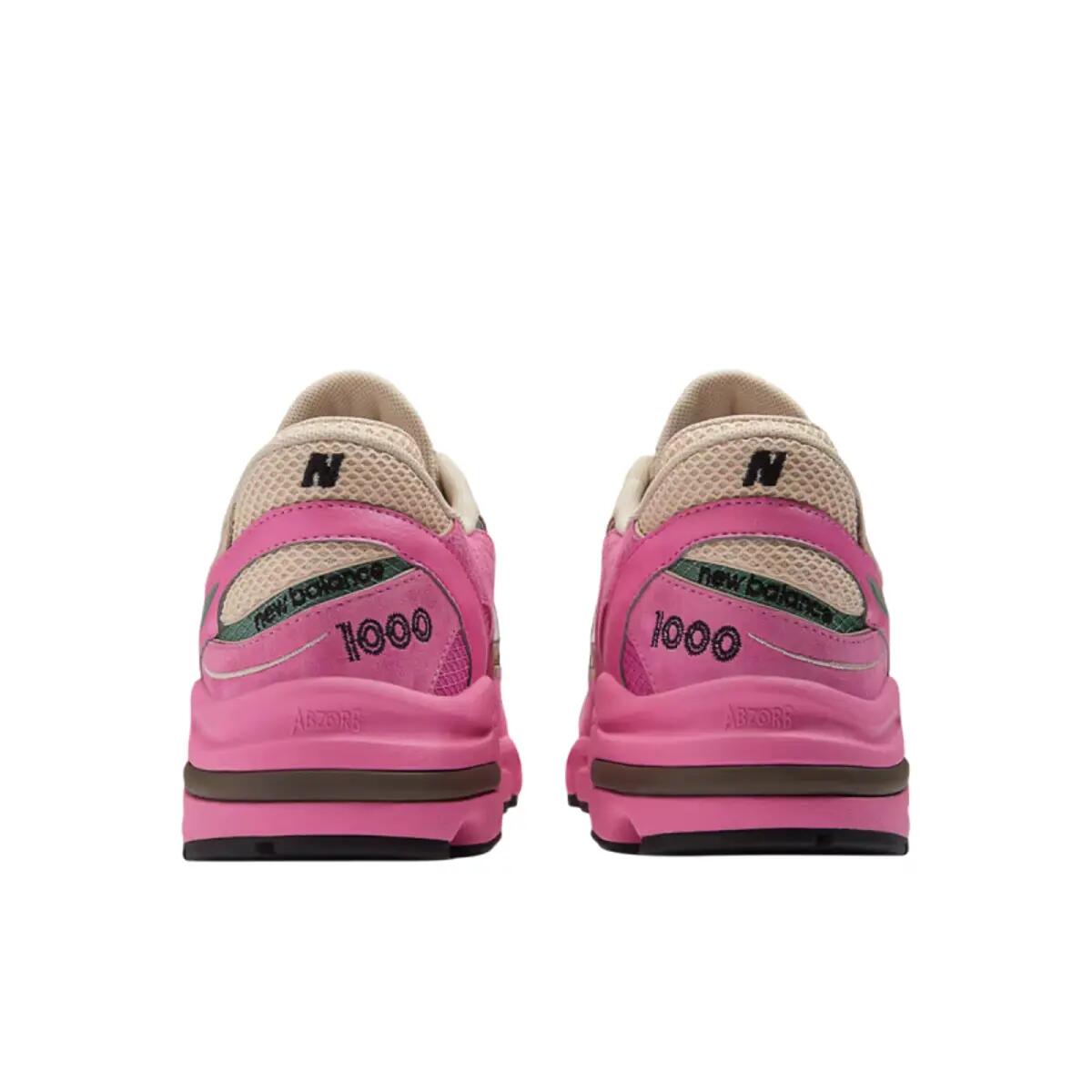 New Balance 1000 Tan Pink Green 6/6
