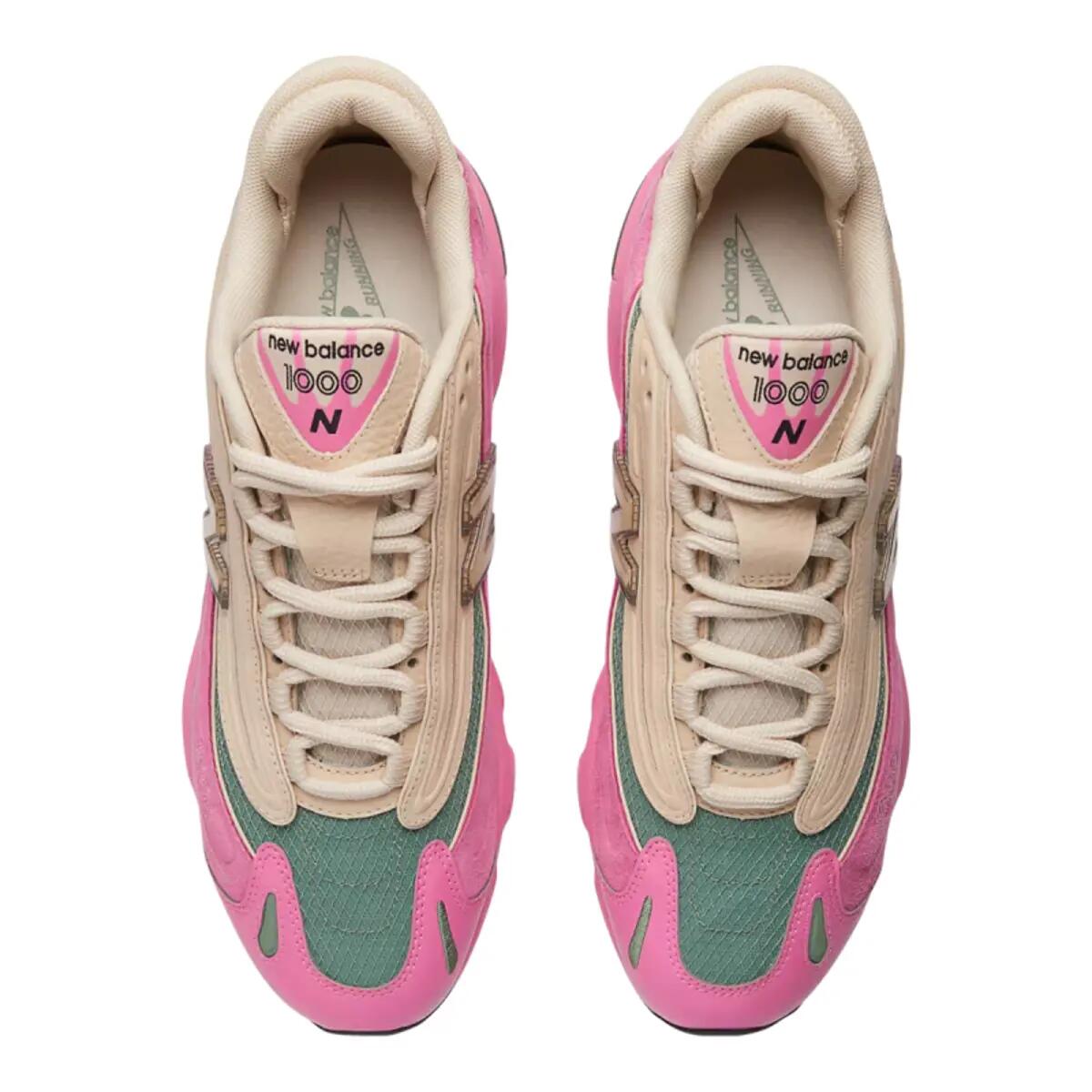 New Balance 1000 Tan Pink Green 3/6