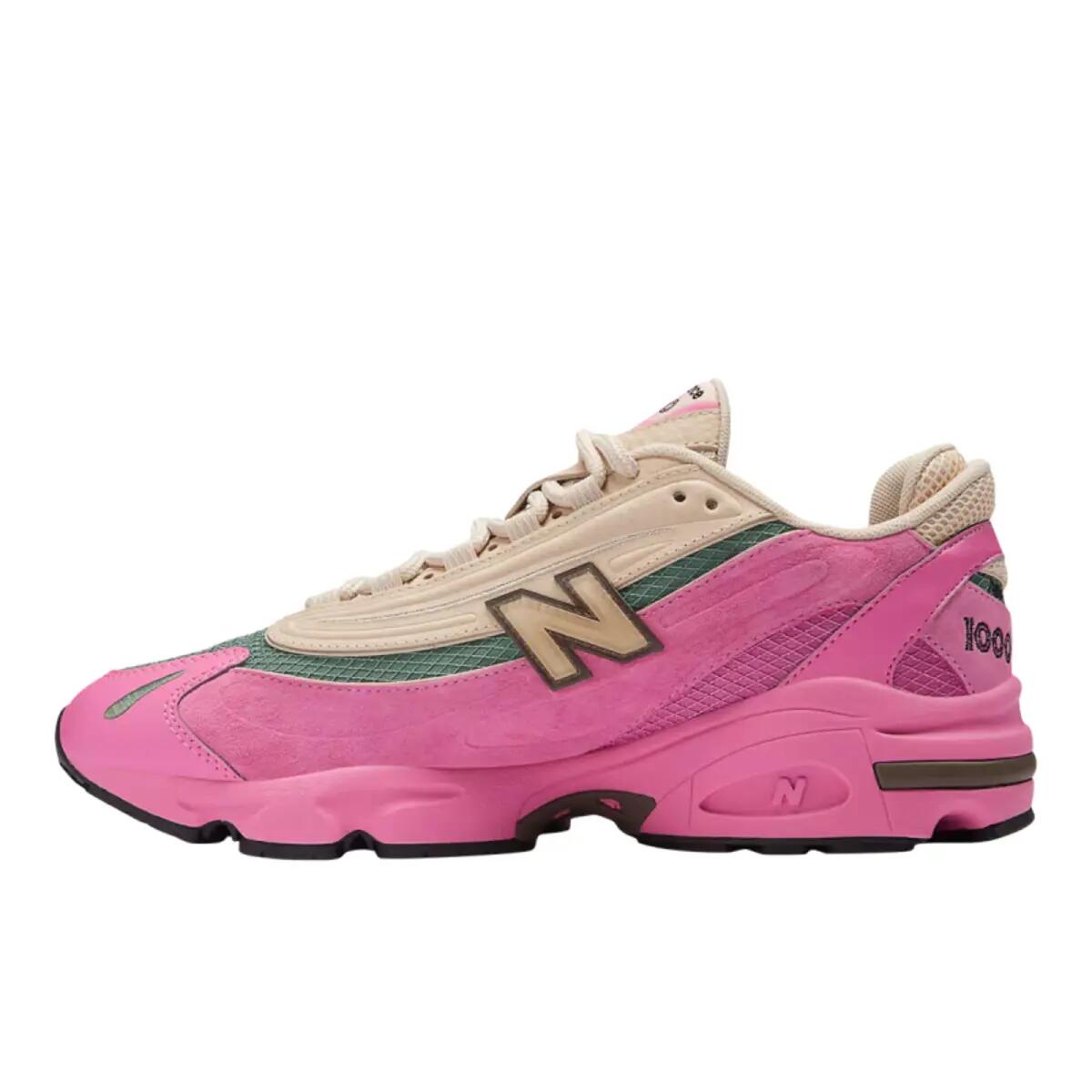 New Balance 1000 Tan Pink Green 2/6