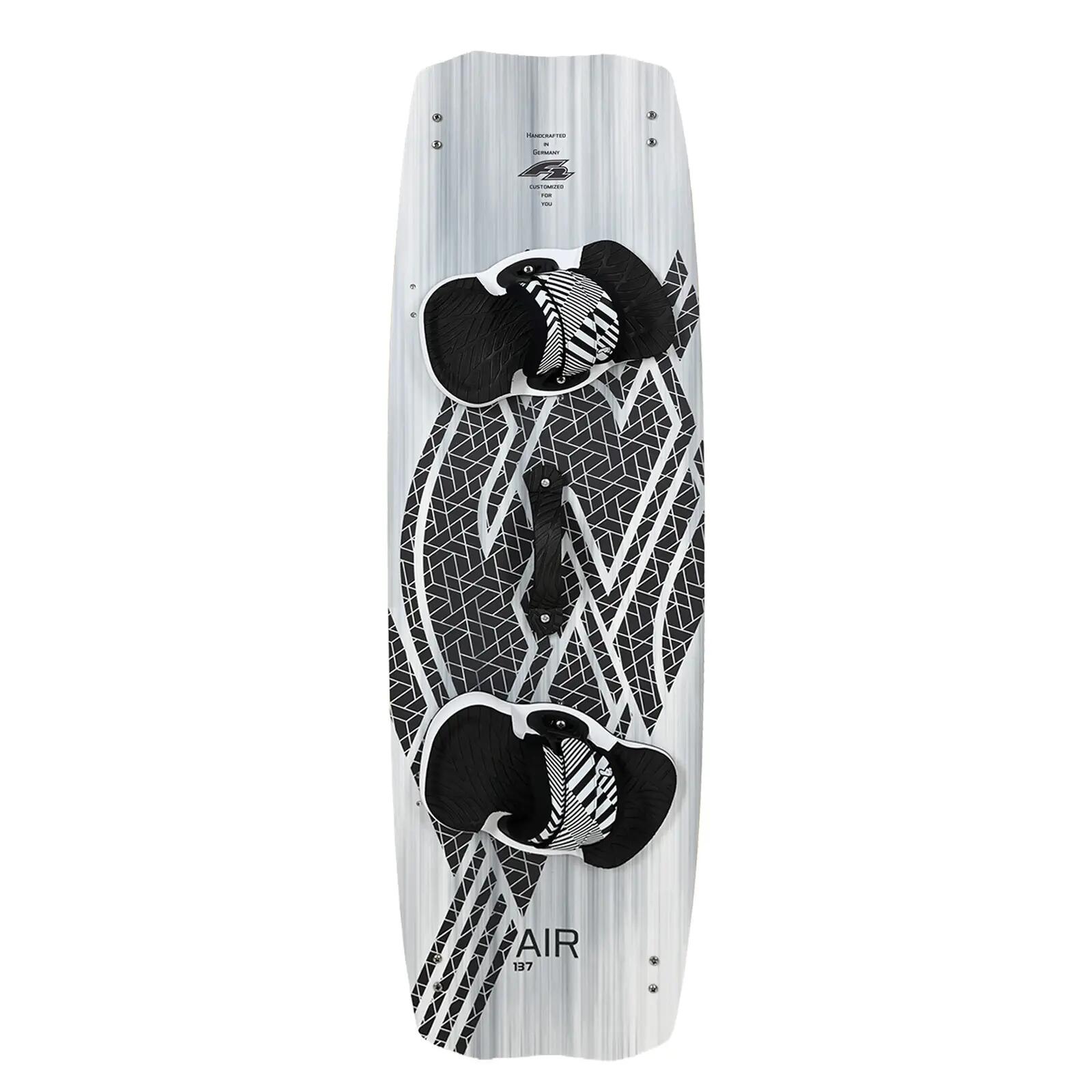 F2 Set Kiteboard Air White Icon 142cm + Bindung S/M + GFK/Slider Finnen 3/3