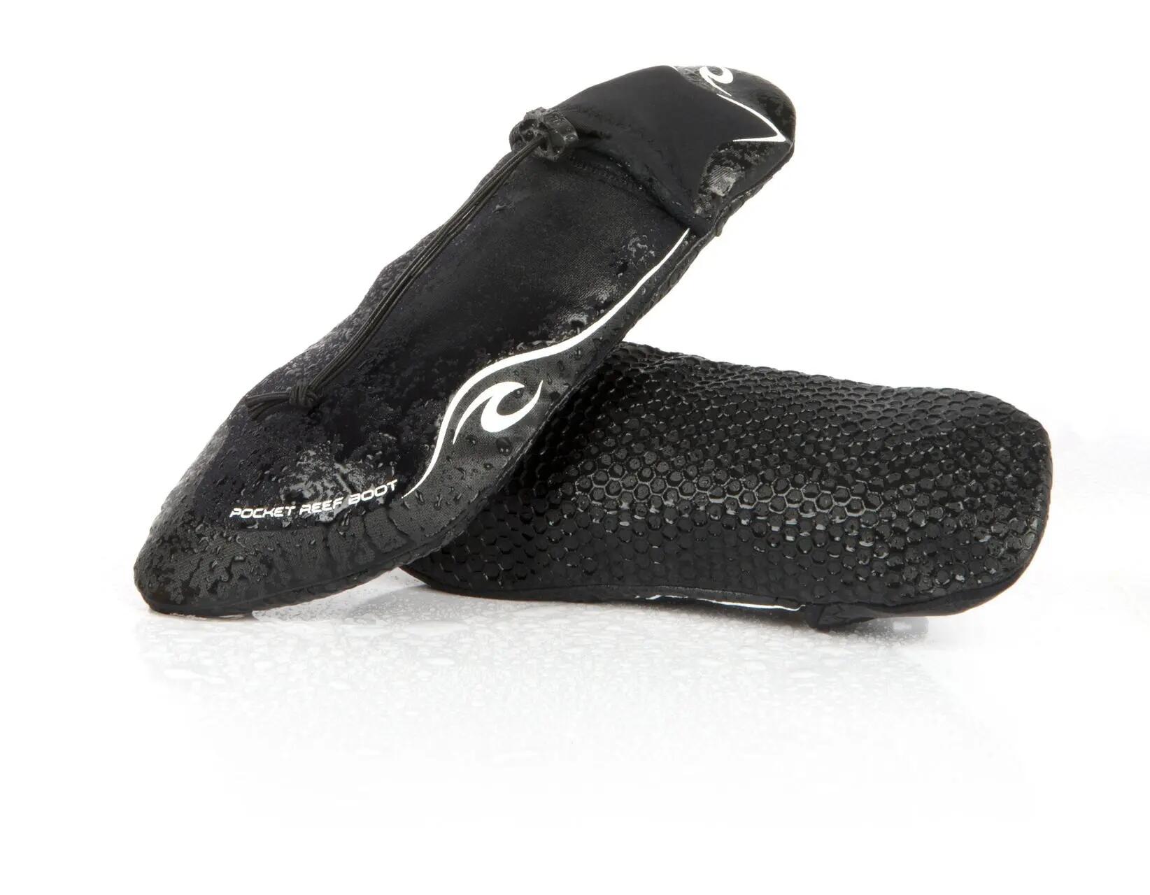 Chaussures aquatiques Homme Pocket Reef 1 mm - Noir 2/5
