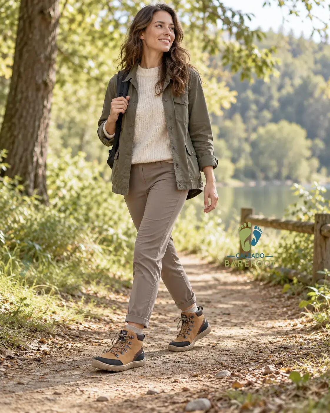 Froddo Barefoot Up Trail Tex Cognac - Talla 37 5/7