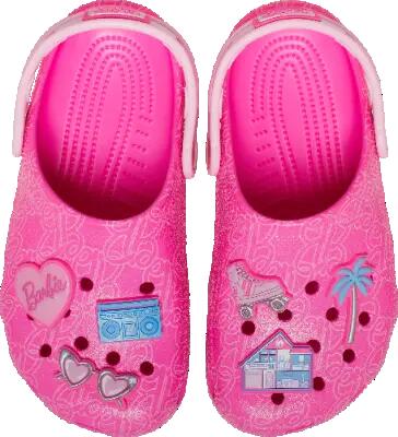 Chodaki dziecięce CROCS CLASSIC MATTEL PINK BARBIE CLOG KIDS  211406 28/29 2/5