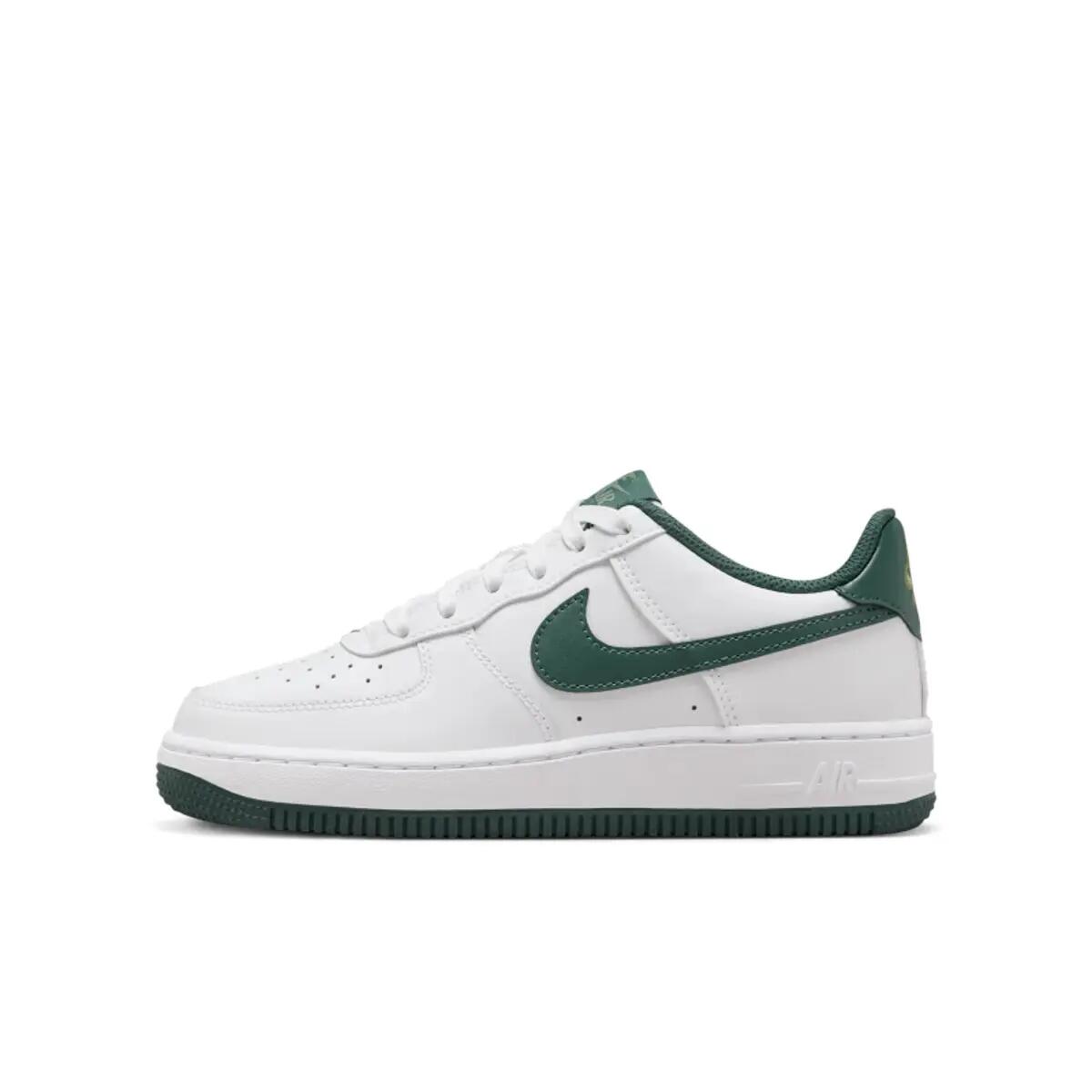 Nike Air Force 1 Low White Vintage Green (GS) 2/6