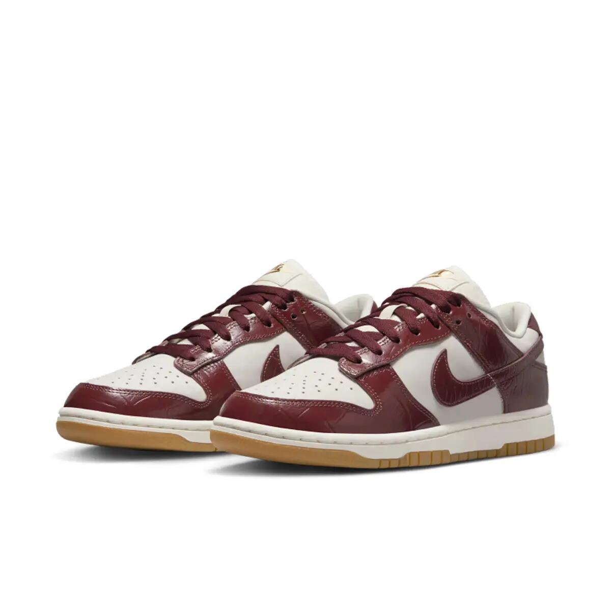 Nike Dunk Low LX Dark Team Red Croc (Women's) 5/6