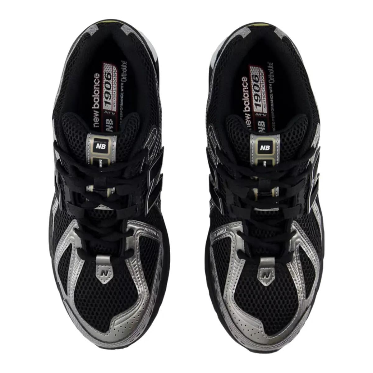 New Balance 1906r Black Grey White 3/6
