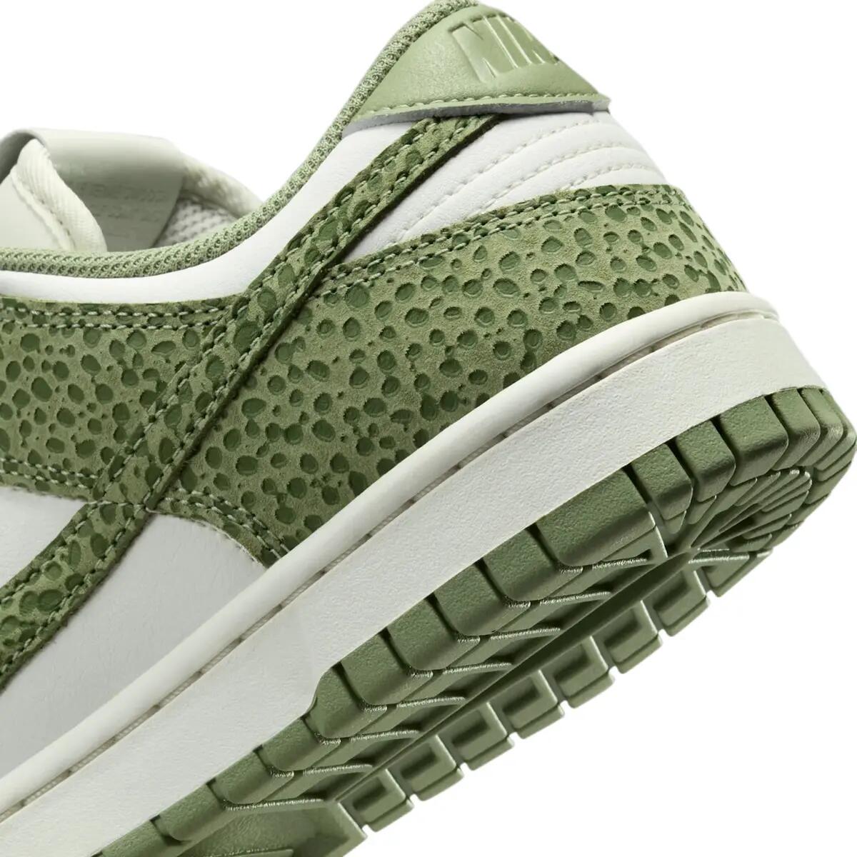 Nike Dunk Low Safari Oil Green (Women's) 6/6