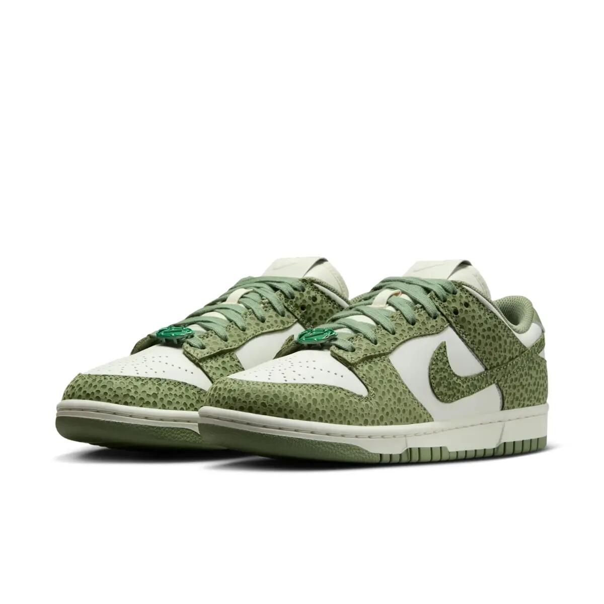Nike Dunk Low Safari Oil Green (Women's) 4/6