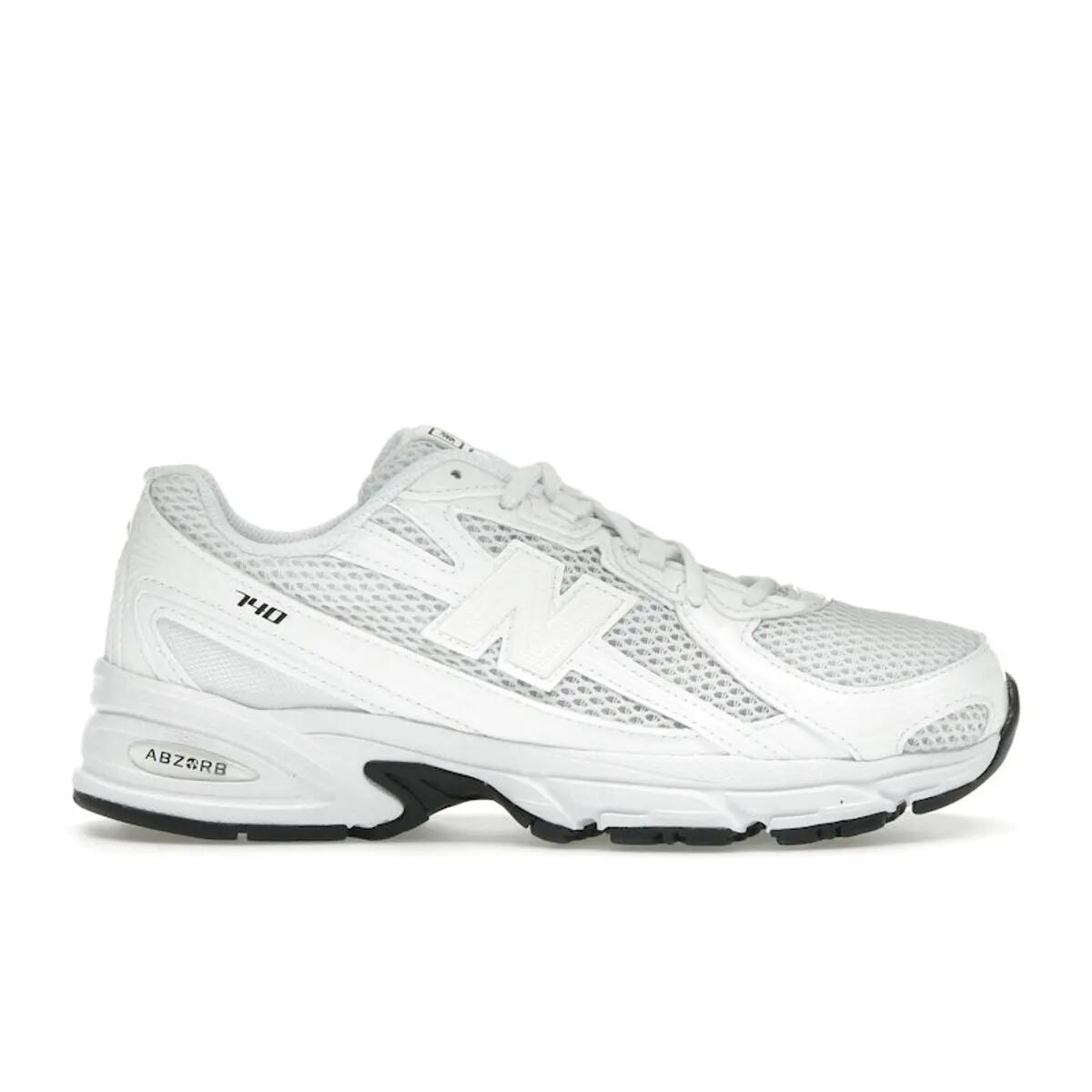 New Balance 740 Triple White 1/6