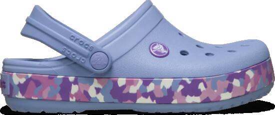 Crocs Dziecięce Klapki Sportowe Lekkie Crocband Glow Confetti Clog 33-34