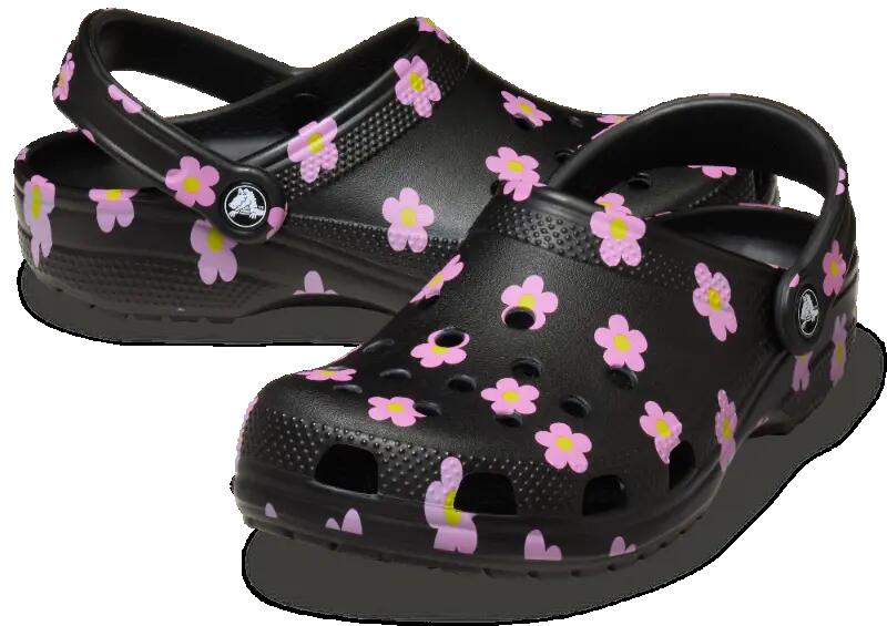 Chodaki dziecięce CROCS CLASSIC FLOWERR CLOG K 28/29 3/7
