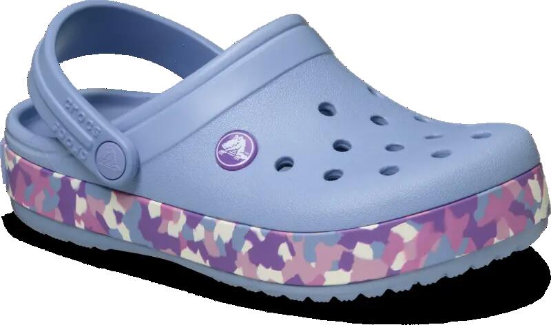 Chodaki dziecięce CROCS CROCBAND GLOW CONFETTI BAND CLOG K 29/30 2/7