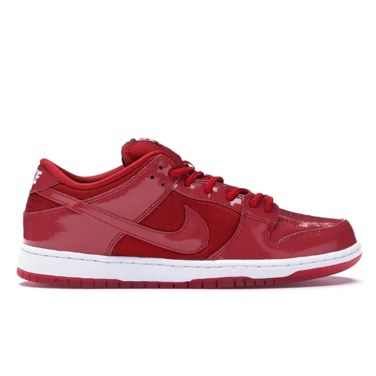 Nike SB Dunk Low Red Patent Leather 1/1