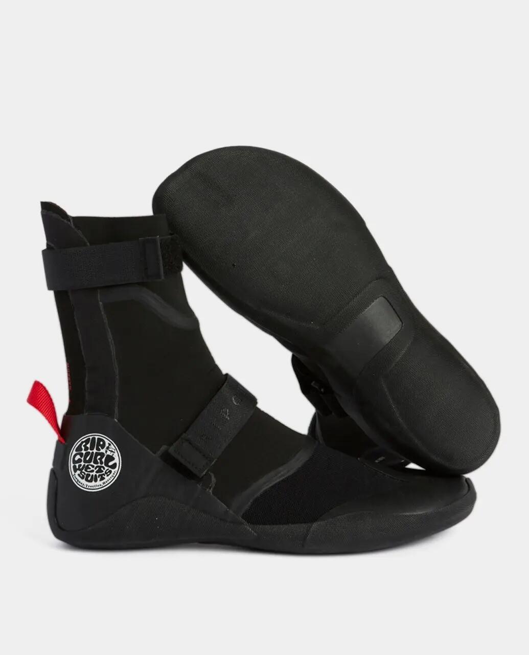 Chaussons de surf Homme Flashbomb 3 mm orteils séparés - Noir 1/1