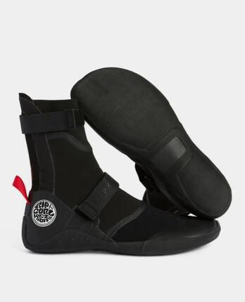 Chaussons de surf Homme Flashbomb 3 mm orteils séparés - Noir