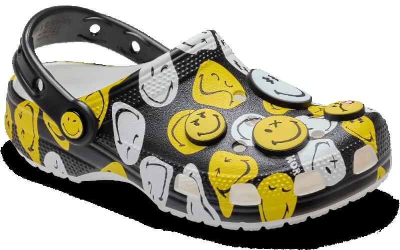 Chodaki dziecięce CROCS CLASSIC SMILEY CLOG K  211694 29/30 2/7
