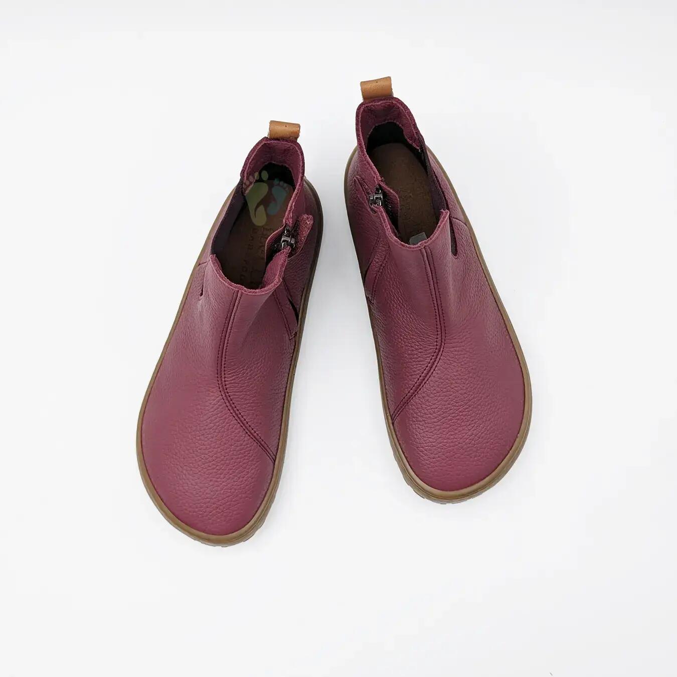 Froddo Barefoot Botines Chelsea Burdeos - Talla 37 3/6