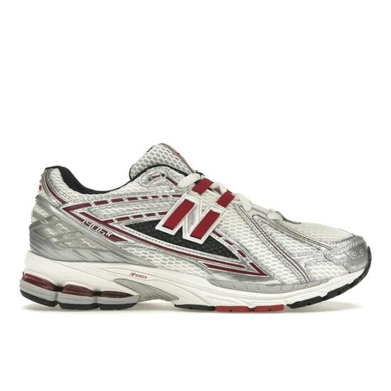 New Balance 1906R Silver Classic Crimson