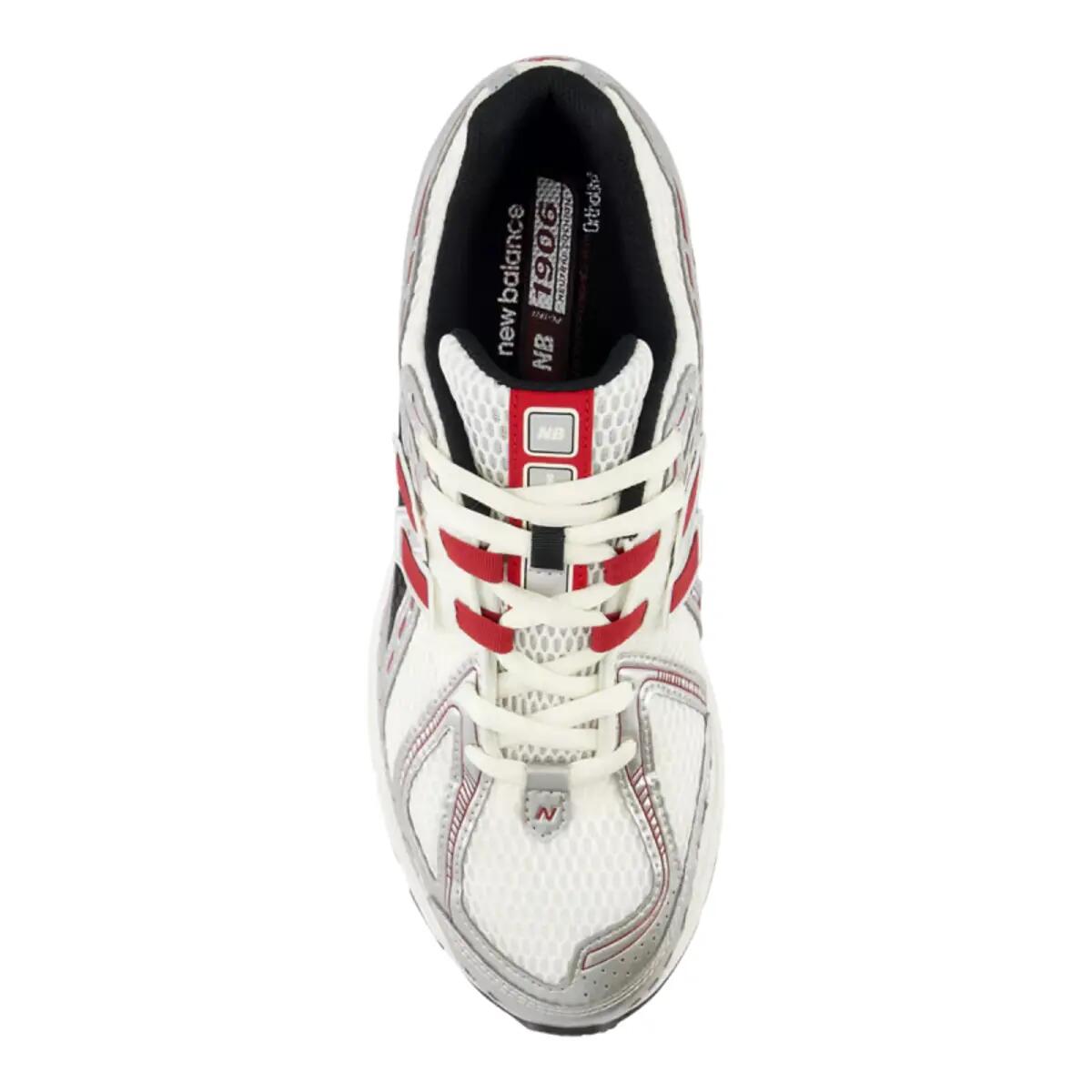 New Balance 1906R Silver Classic Crimson 2/5