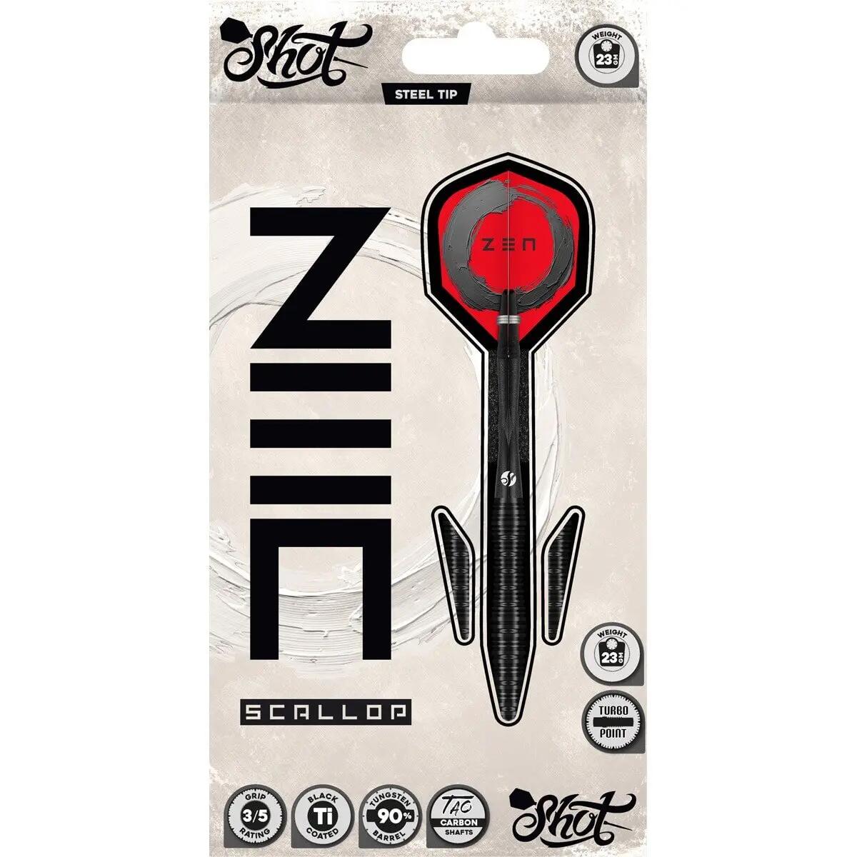 Zen Scallop 90% Tungsten Dartpijlen 5/6