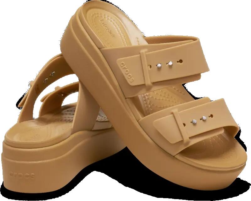 Sandały damskie CROCS BROOKLYN LOW WEDGE SANDAL W 207431 37/38 3/5