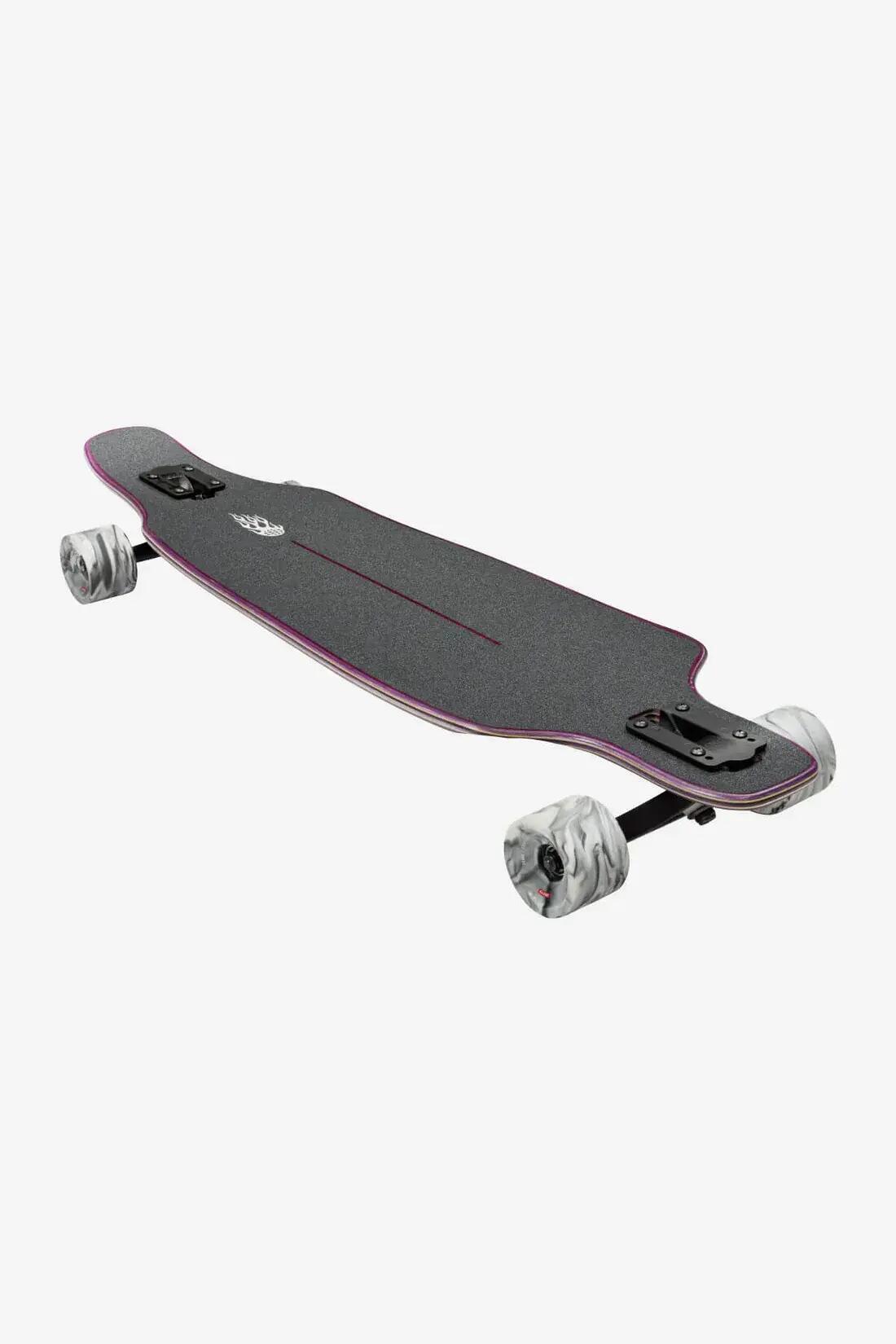 GLOBE Longboard Complet Outlier Purple Flames 36" 3/5