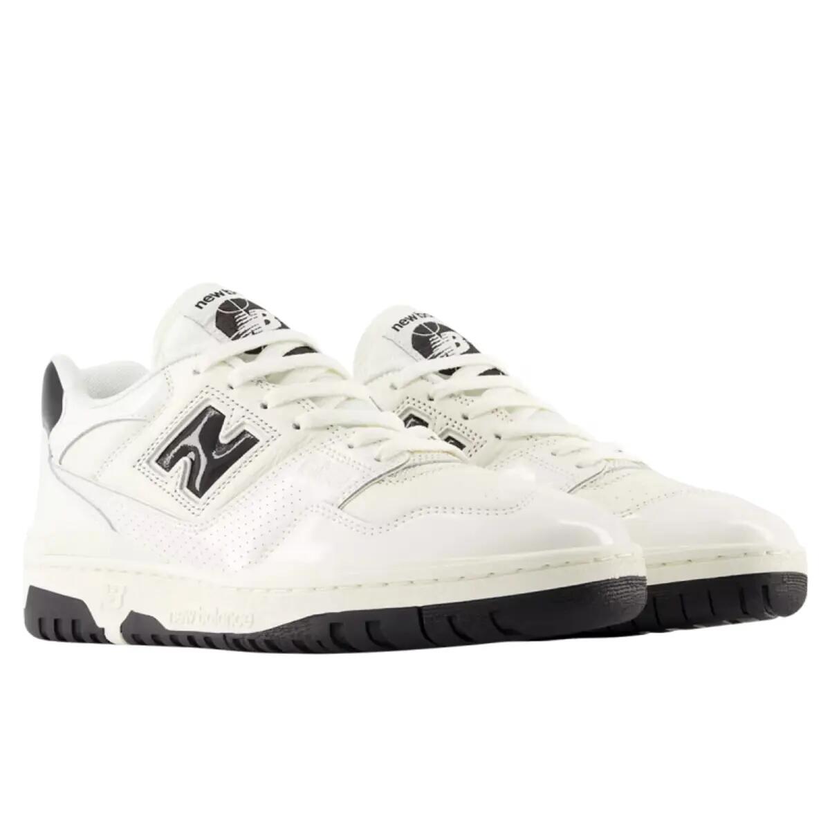 New Balance 550 Sea Salt Black Patent 5/6