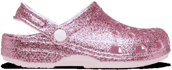 Klapki dziecięce Crocs Classic Chunky Glitter