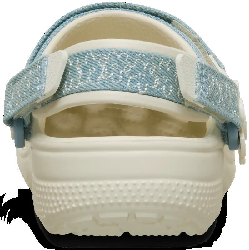 Chodaki dziecięce CROCS CLASSIC DNM FLWR ADJ BACKSTRAP CLOG K  212511 29/30 5/7