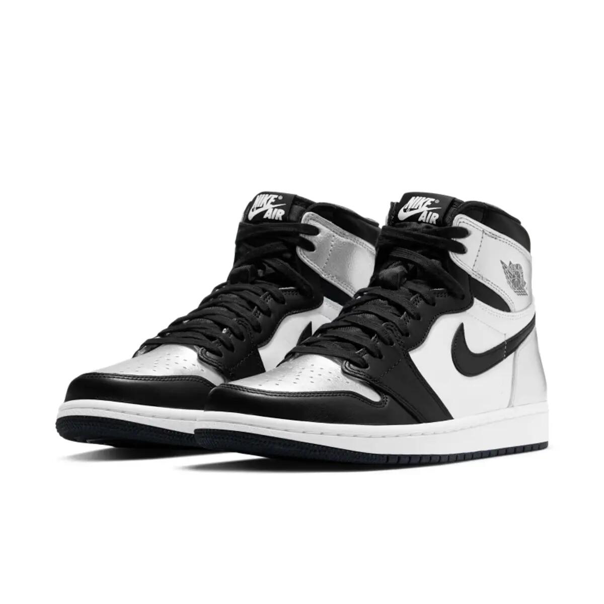 Air Jordan 1 Retro High Silver Toe (W) 4/6