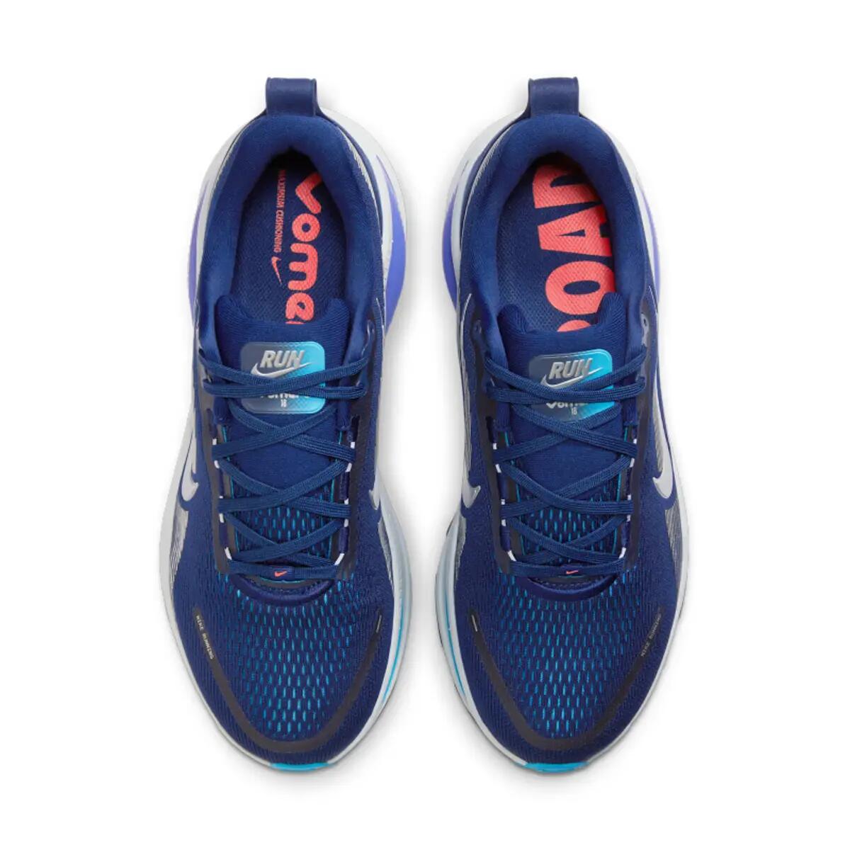 Nike Vomero 18 Blue Void Blue Lightning Bright Crimson Metallic Silver 4/6